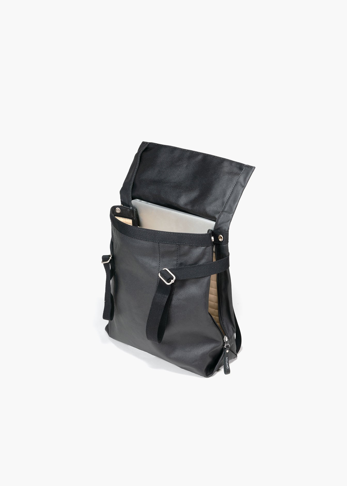 Small Tote – Organic Jet Black - QWSTION
