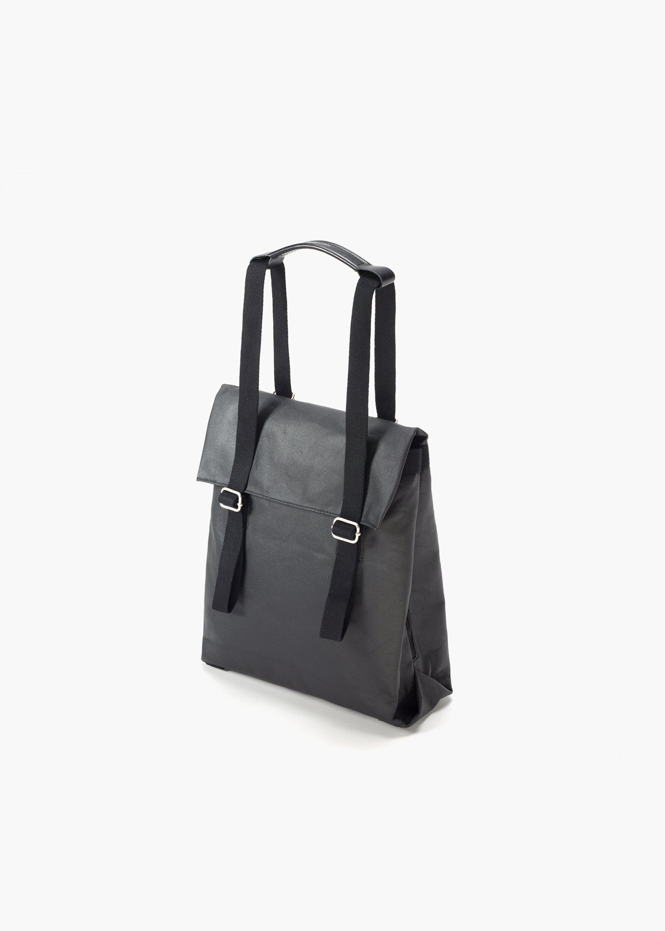 Small Tote – Organic Jet Black - QWSTION