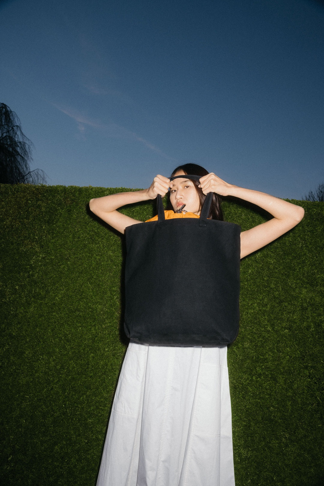 Bananatex Tote Bag Large – All Black / Robin - QWSTION