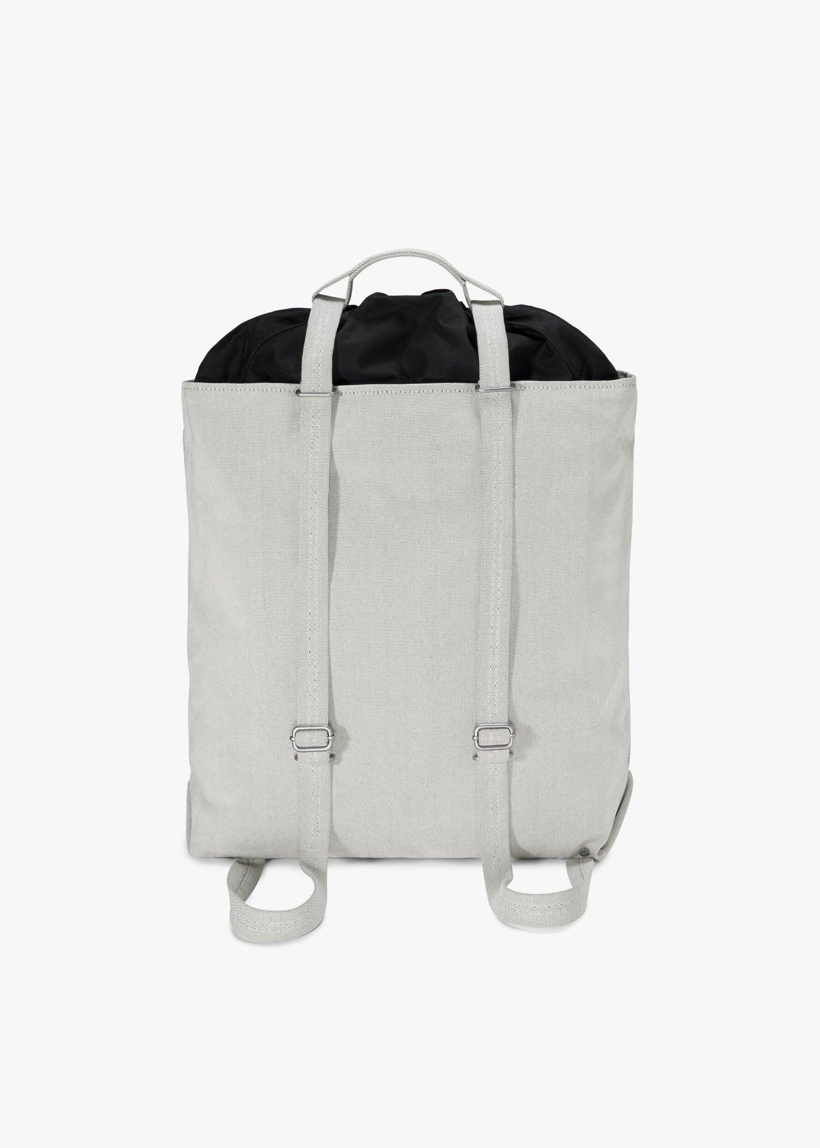 Bananatex Tote Bag Large – Gravel / Raven - QWSTION