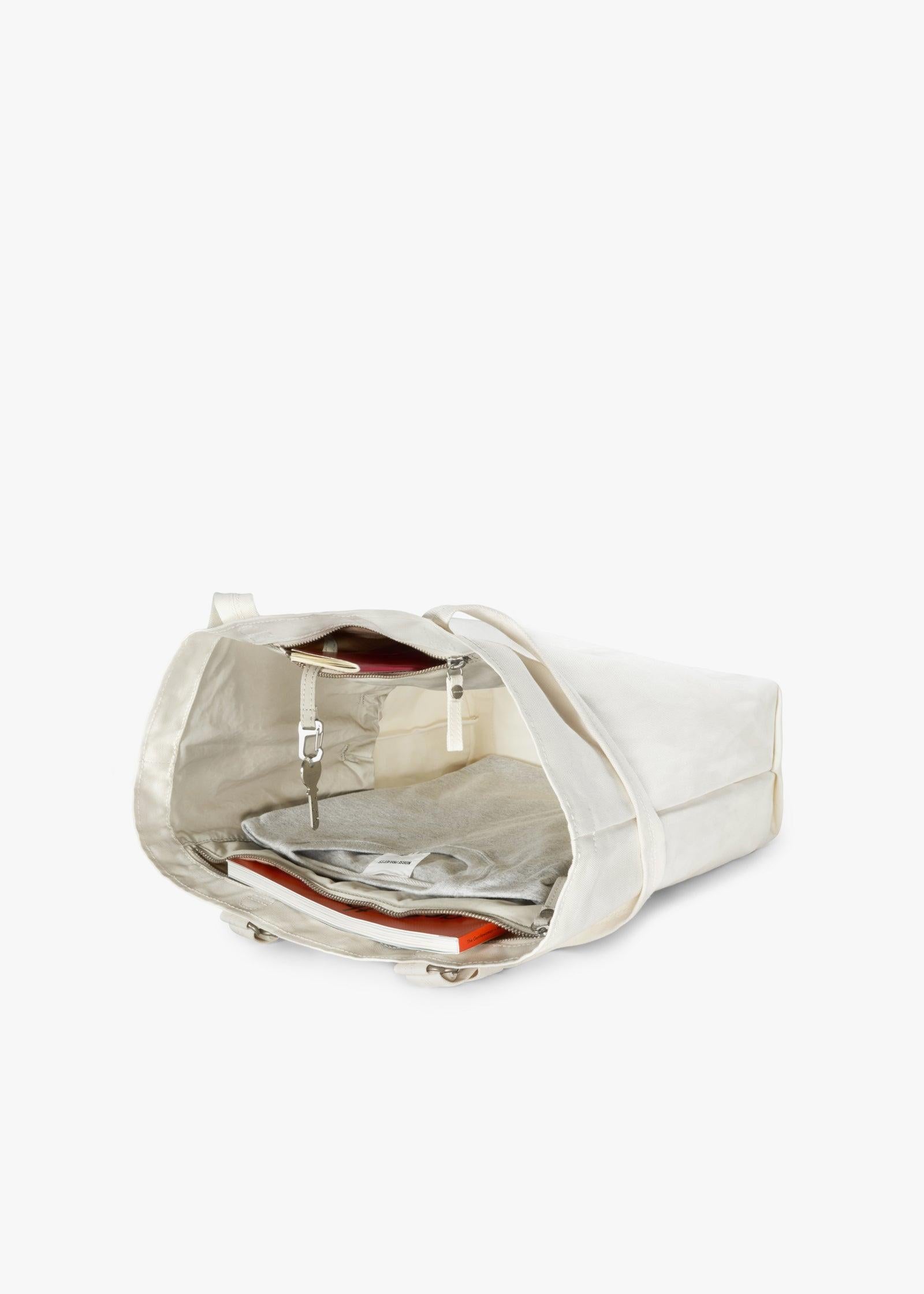 Bananatex Tote Bag Large – Natural White / Desert Hawk - QWSTION