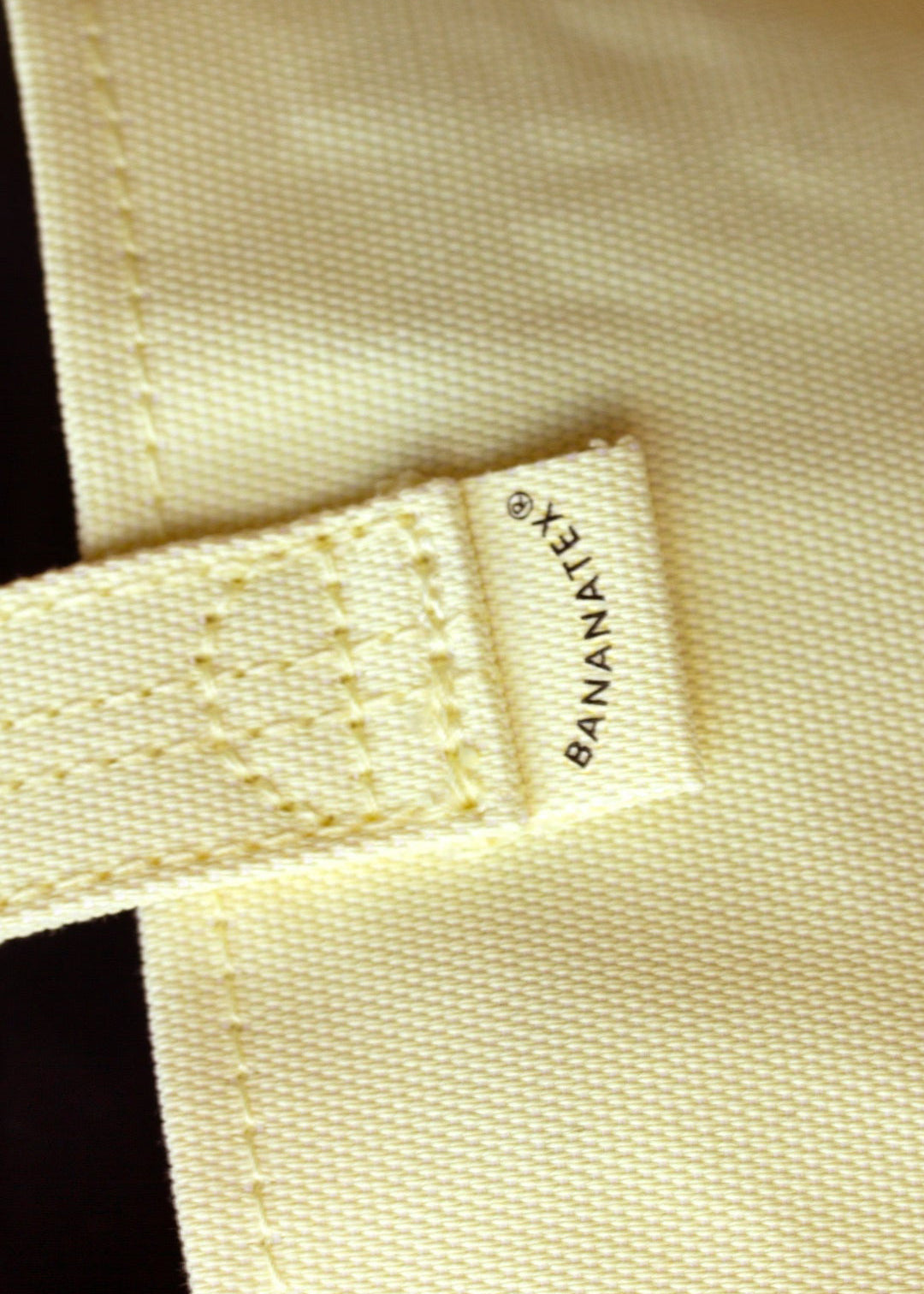 Bananatex Tote Bag Large – Pale Yellow / Raven - QWSTION
