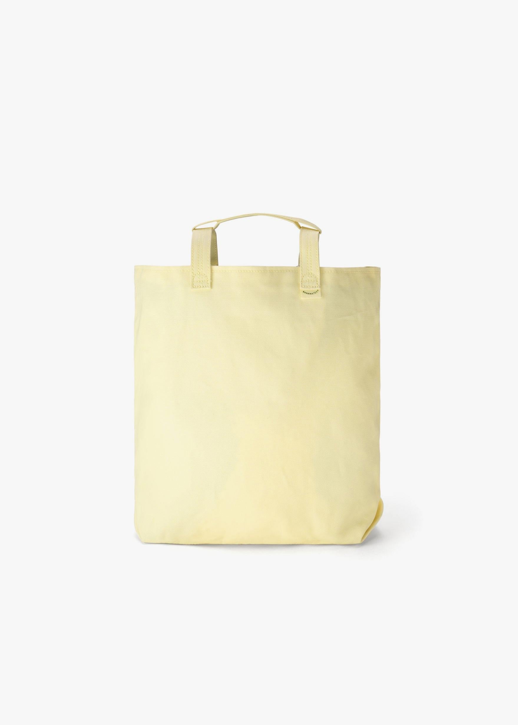 Bananatex Tote Bag Medium – Pale Yellow / Raven - QWSTION