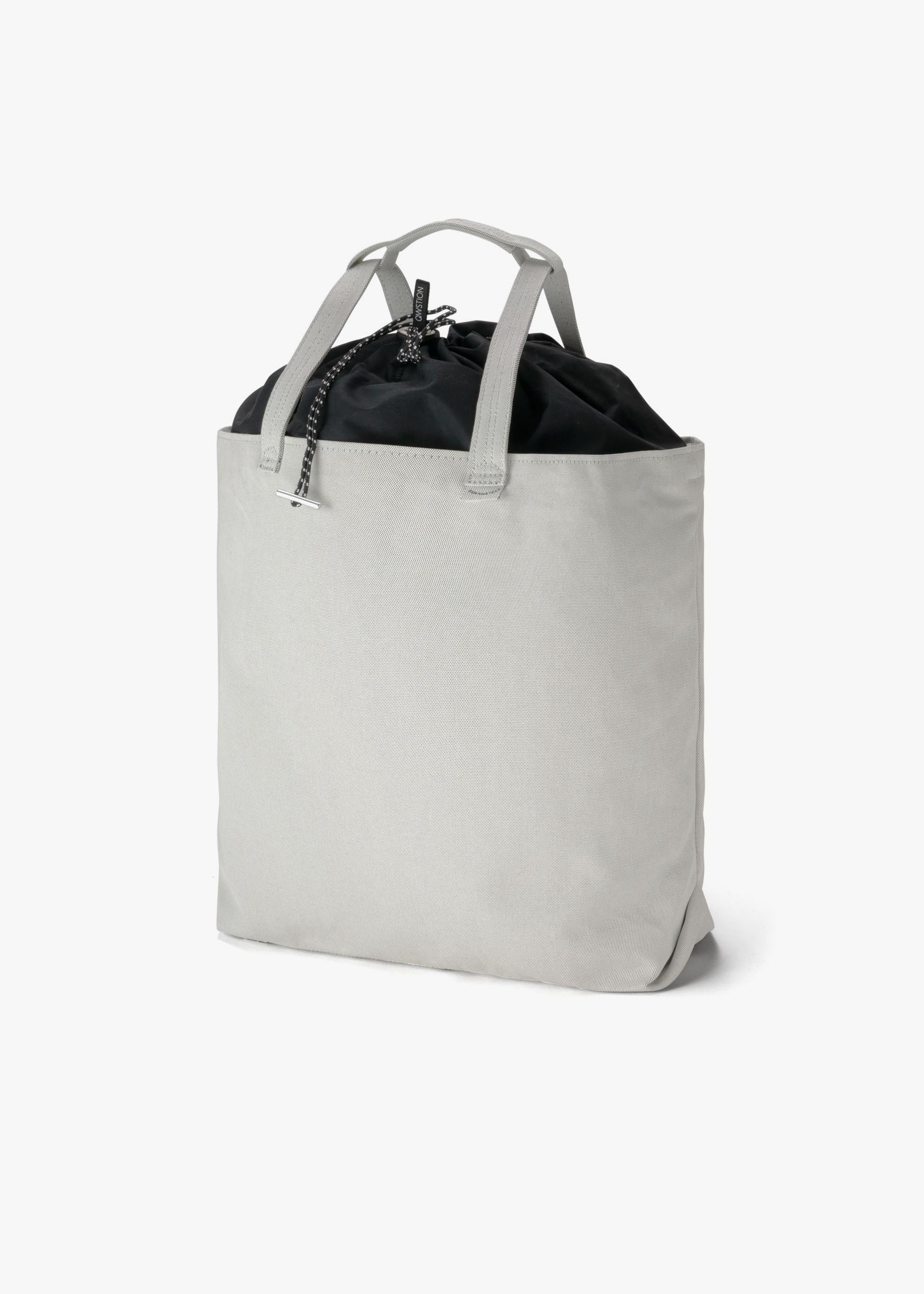 Bananatex Tote Bag XL – Gravel / Raven - QWSTION