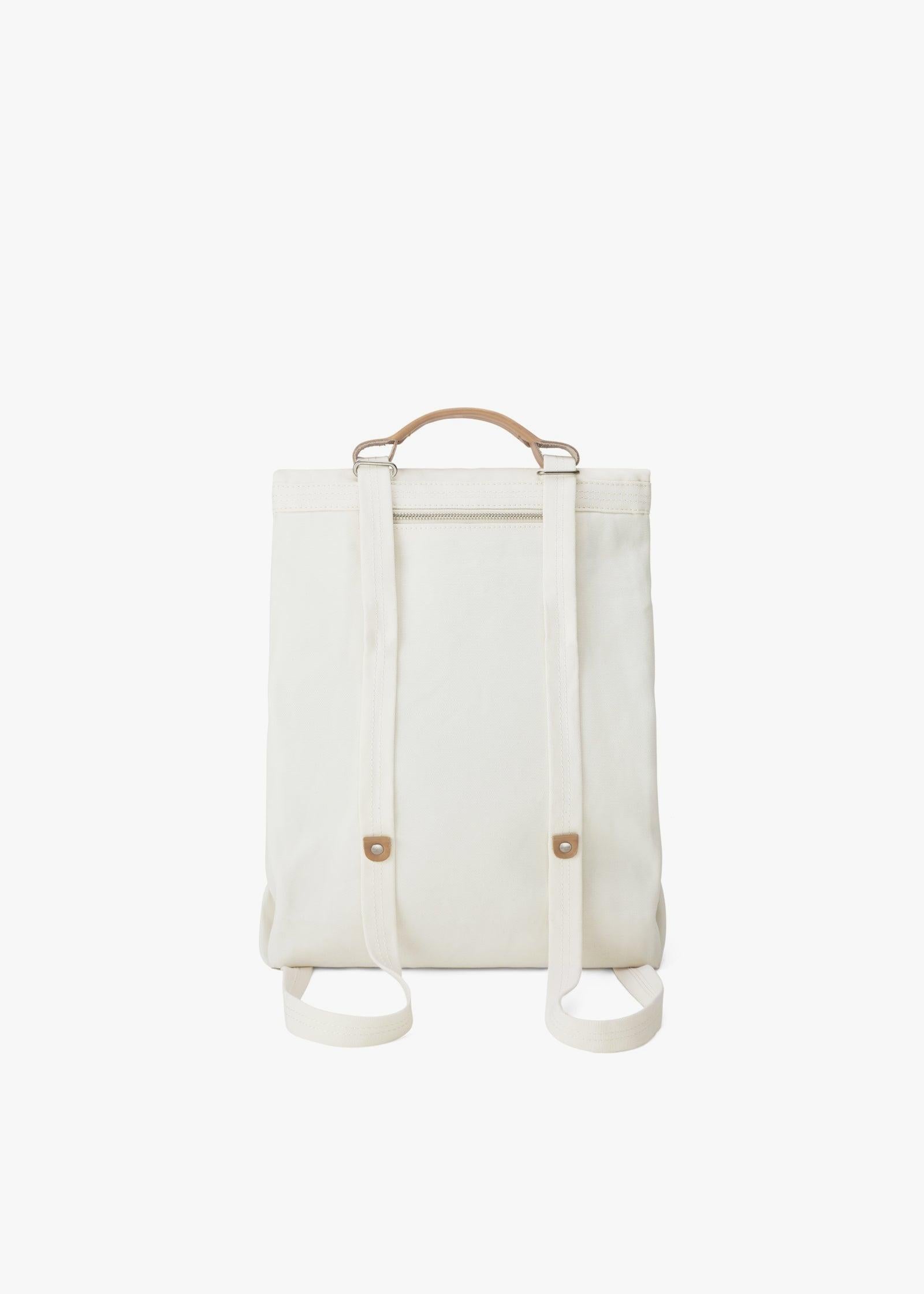 Flap Tote Medium – Natural White - QWSTION