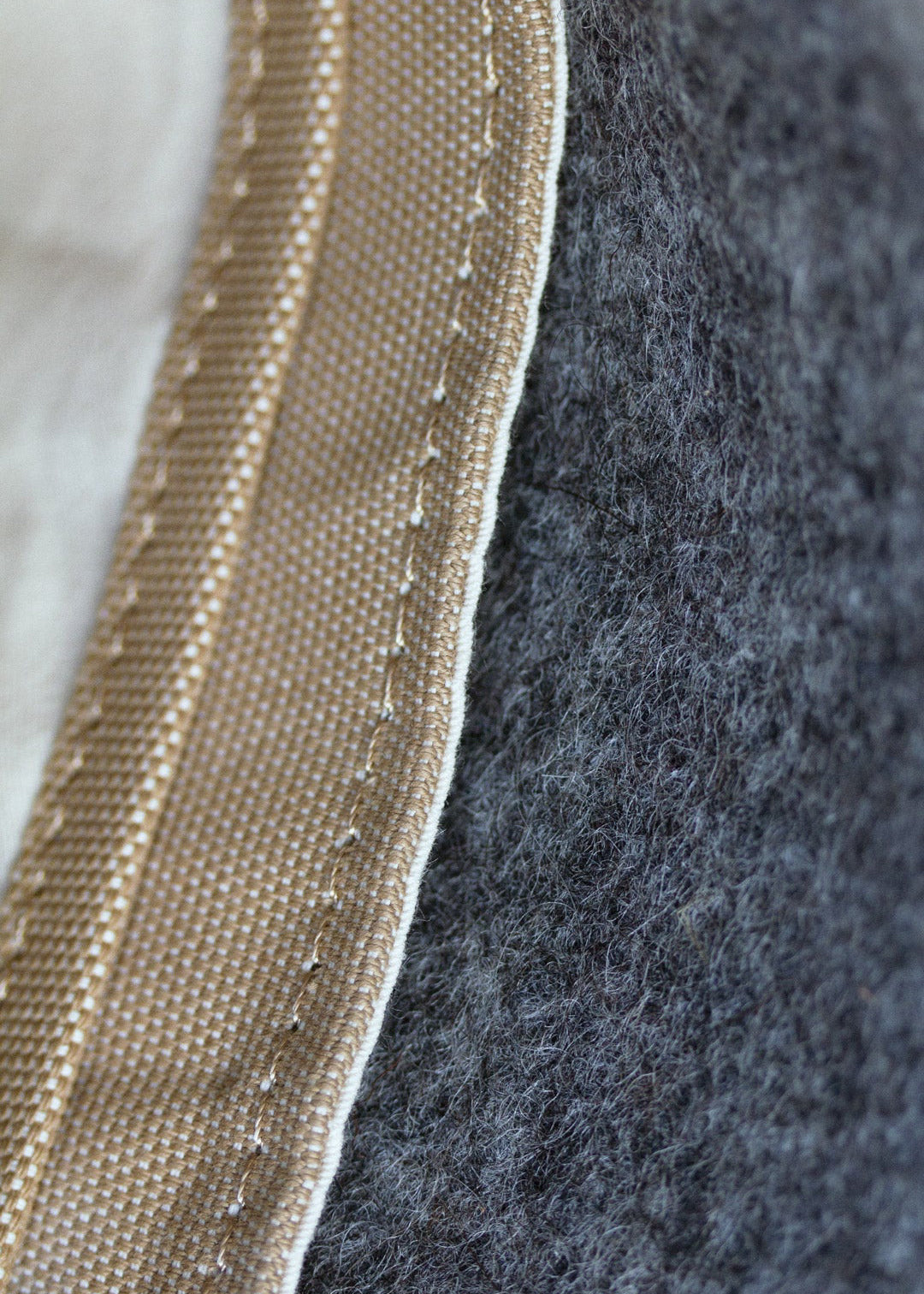 Flap Tote Small – Sand - QWSTION