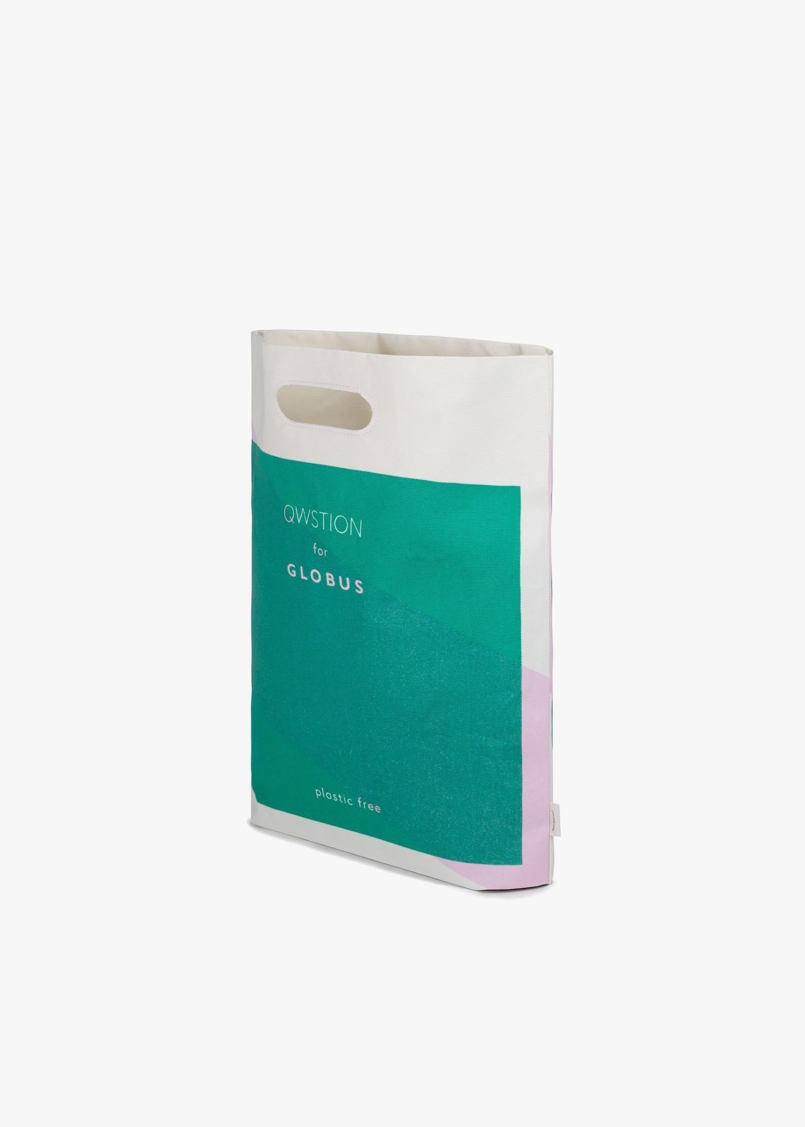 QWSTION for GLOBUS / Limited Edition Bananatex® Shopper – Pine Green - QWSTION