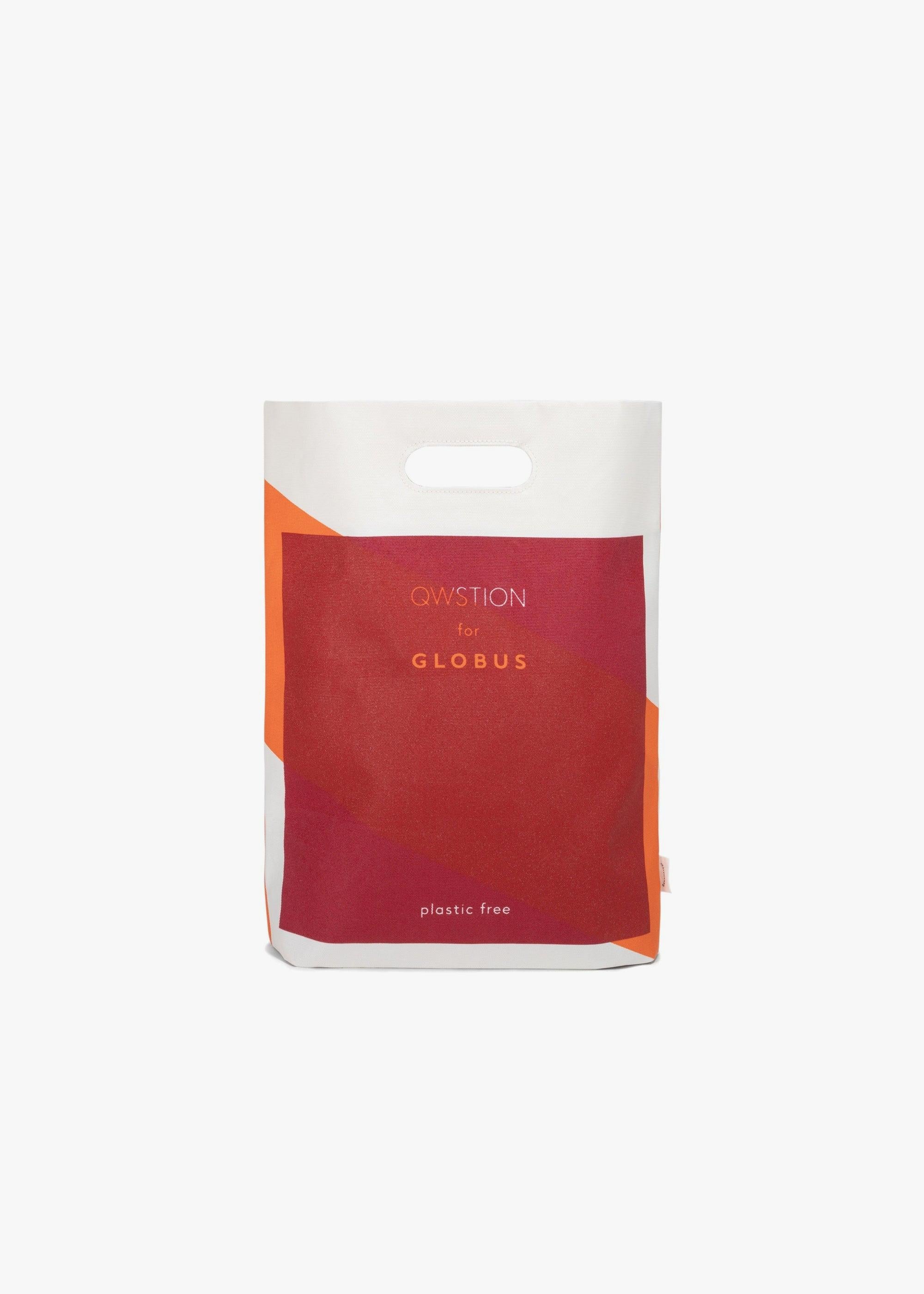 QWSTION for GLOBUS / Limited Edition Bananatex® Shopper – Raspberry Red - QWSTION