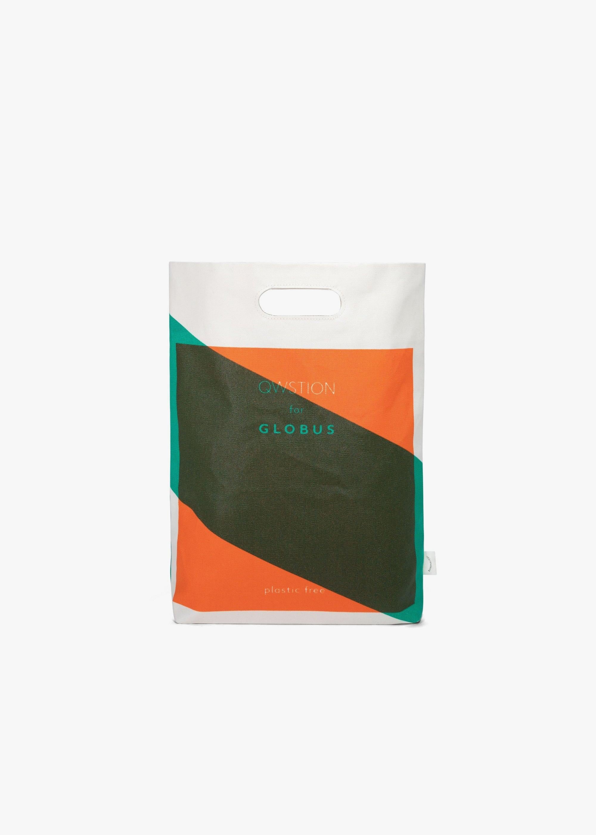 QWSTION for GLOBUS / Limited Edition Bananatex® Shopper – Tarocco Orange - QWSTION