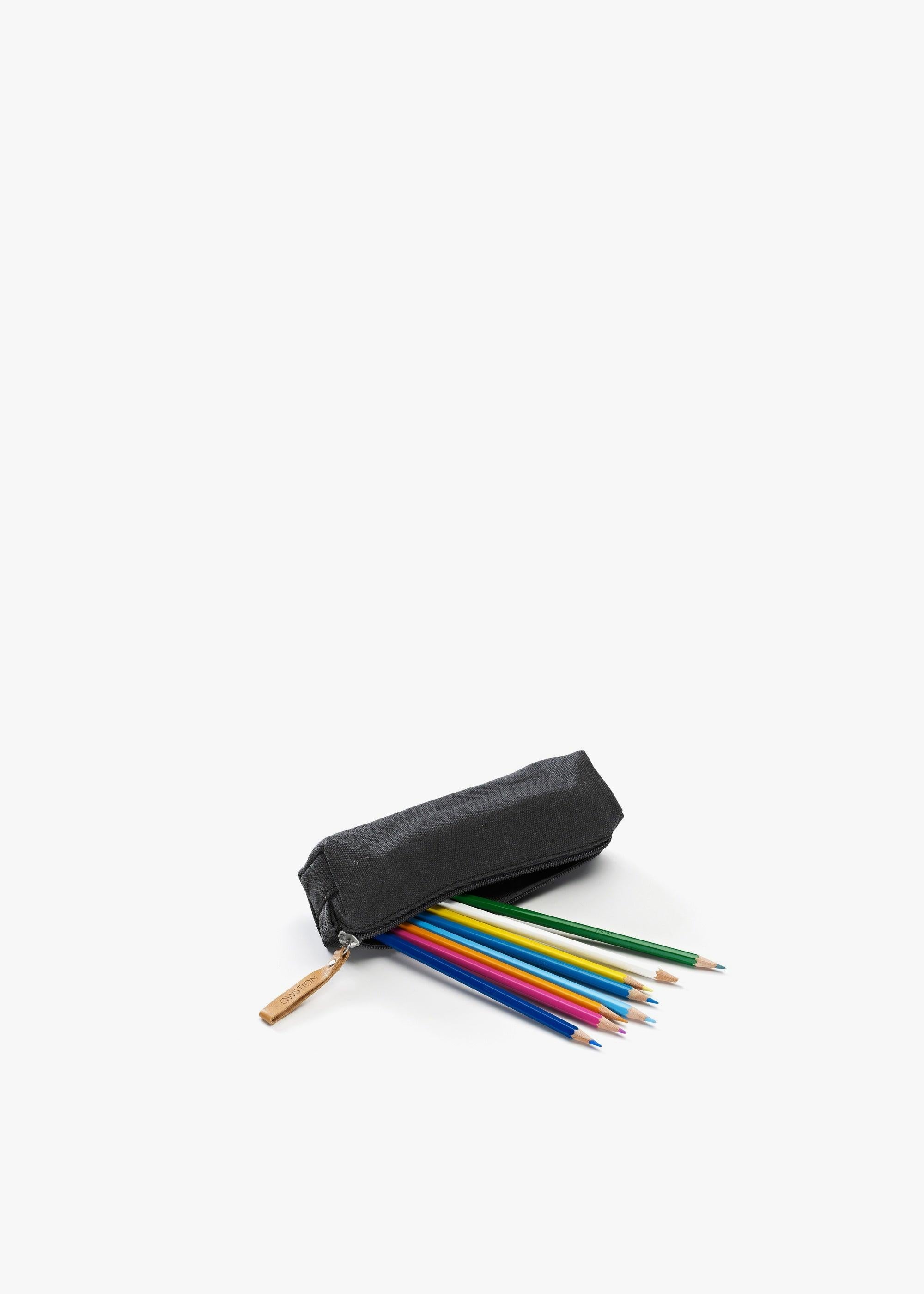 Pencil Pouch – Organic Jet Black - QWSTION