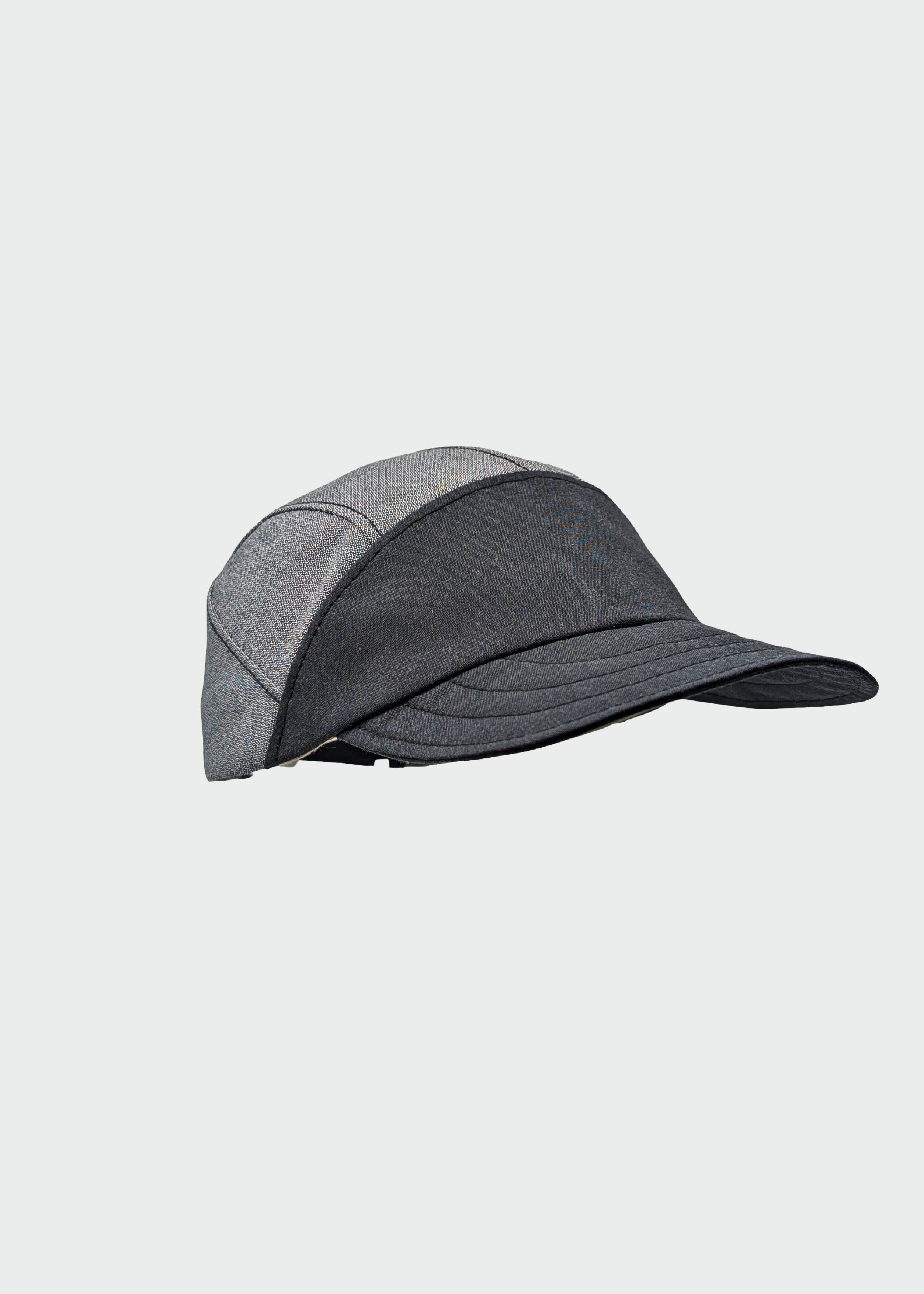 QWSTION + Akla Cap No 18 (UNIQUE PIECE) Anthracite/Dark Grey onesize