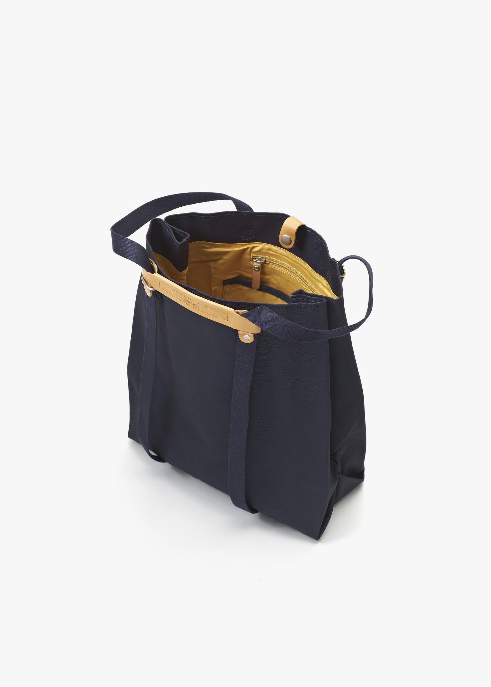 Shopper – Organic Navy - QWSTION