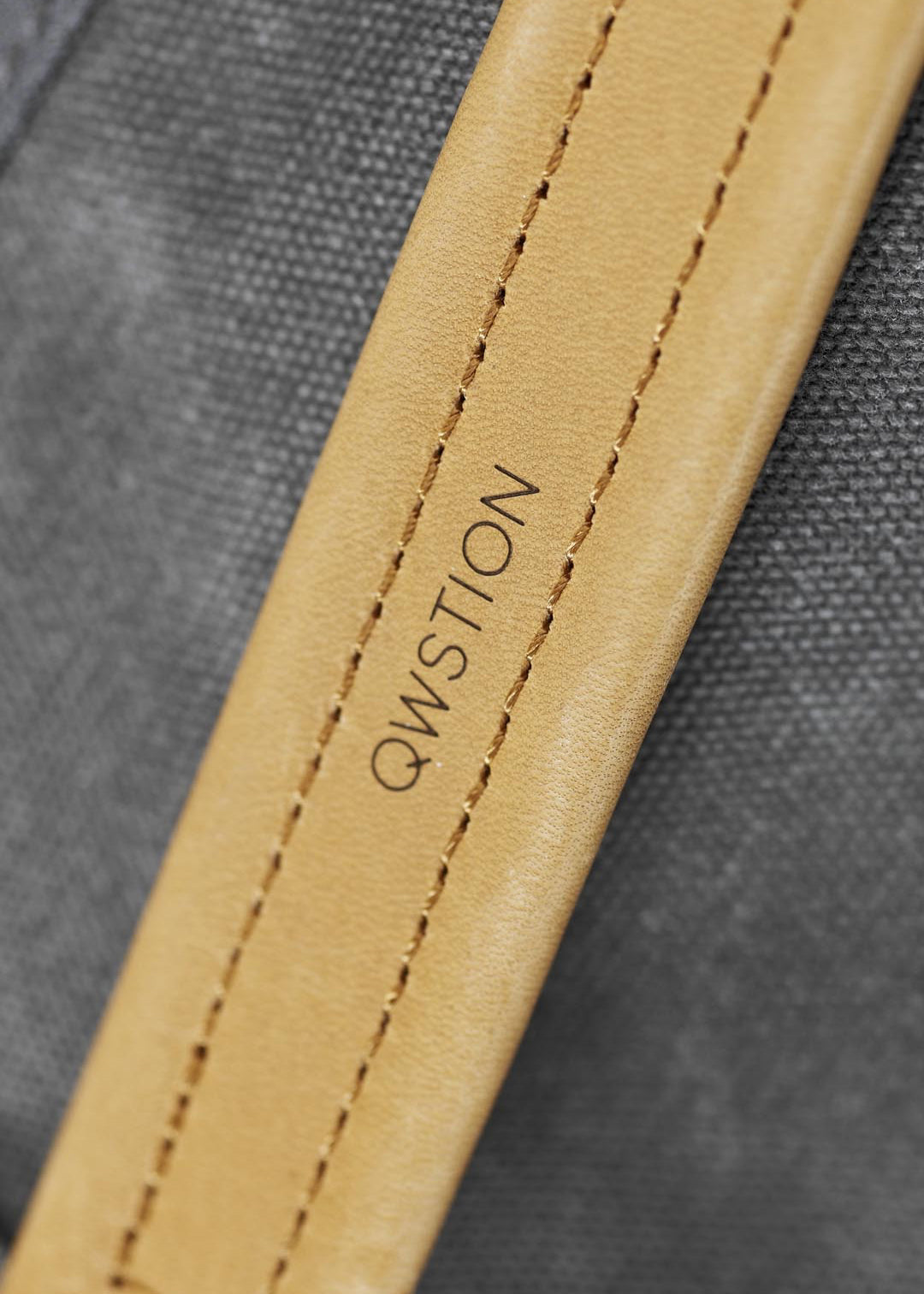 Small Tote – Organic Washed Grey - QWSTION