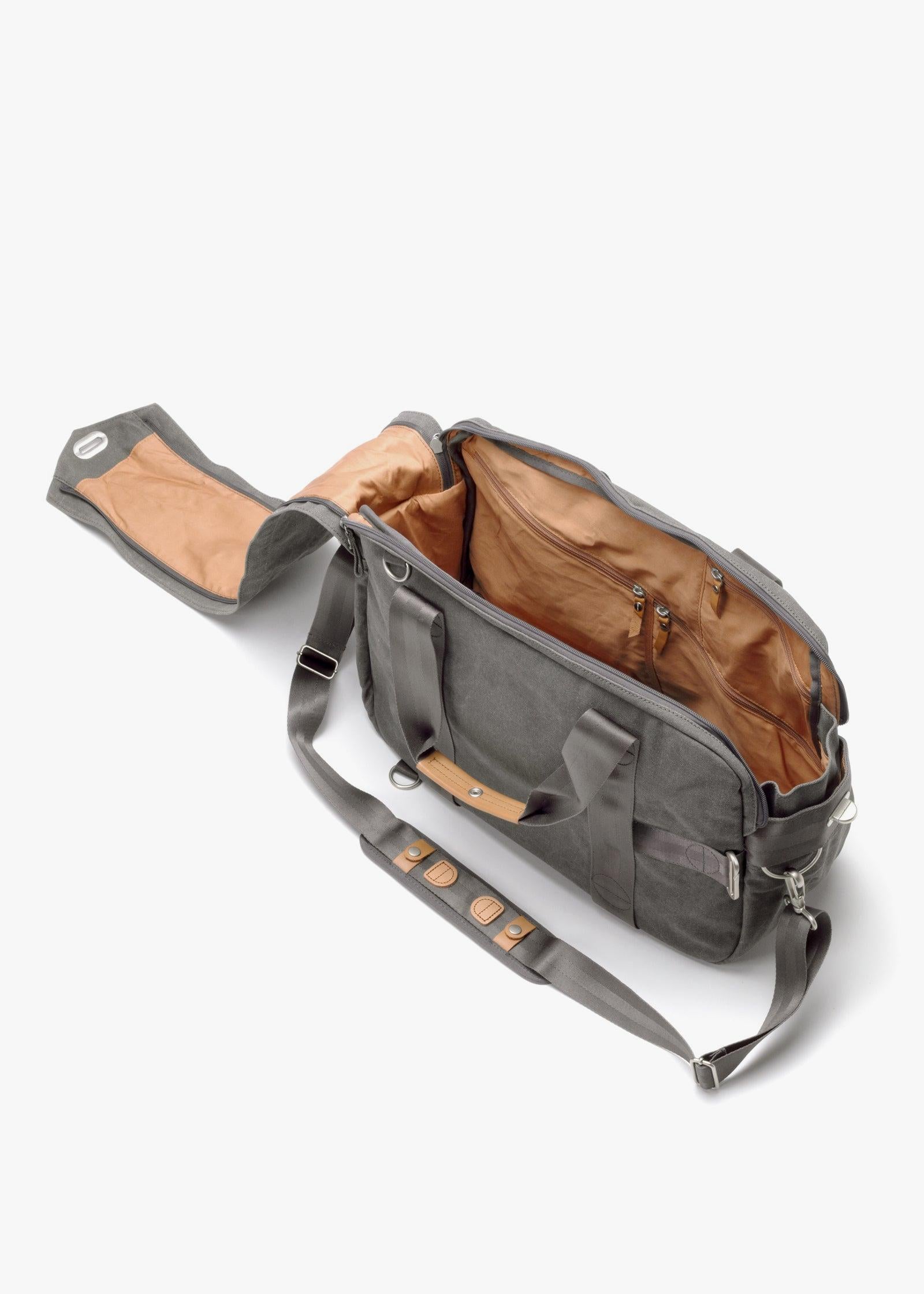 Weekender – Organic Washed Grey - QWSTION