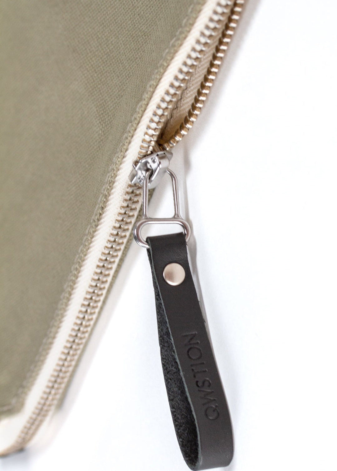 Bananatex Zip Pouch Large – Limestone - QWSTION