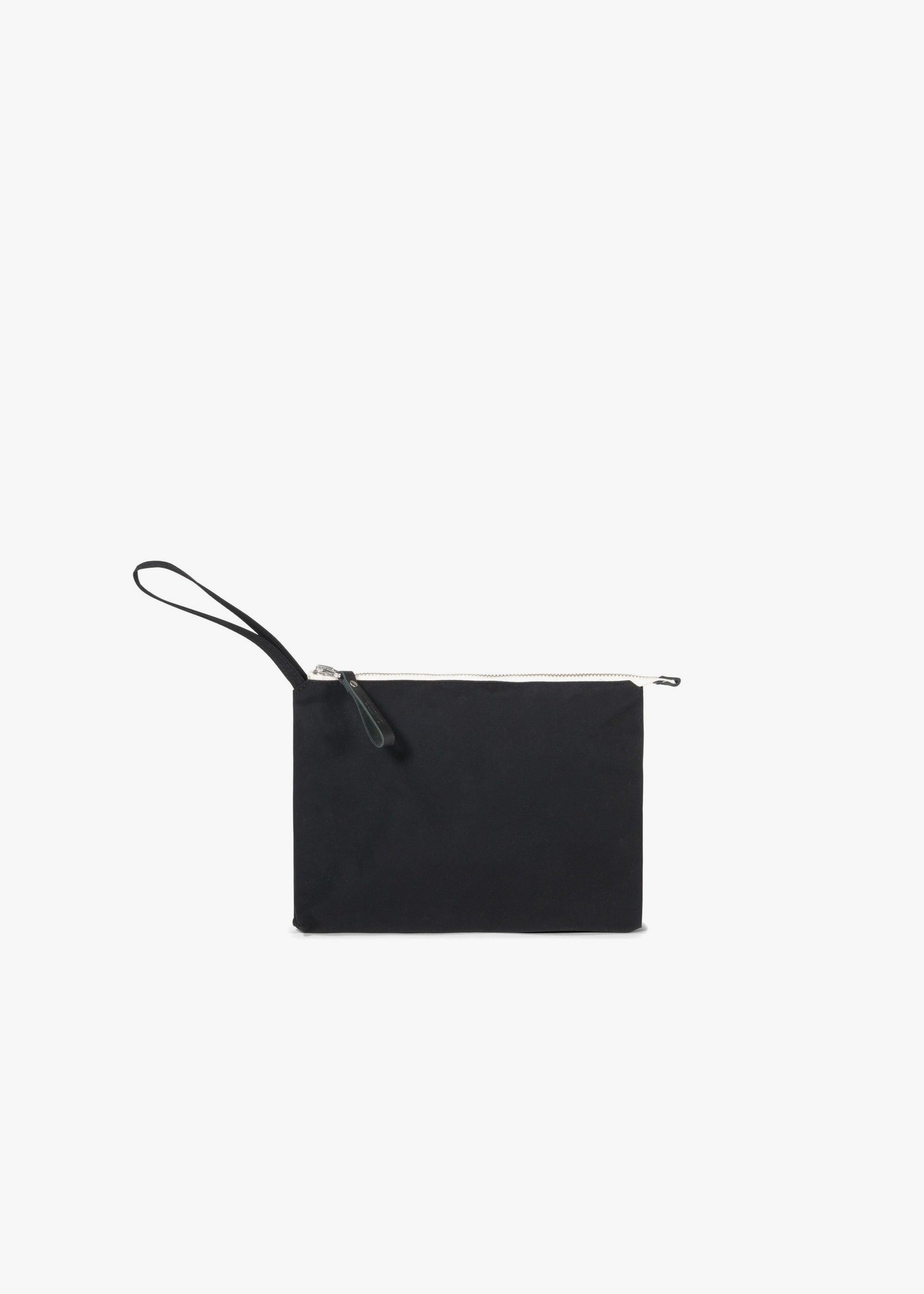 Zip Pouch Medium – Raven - QWSTION