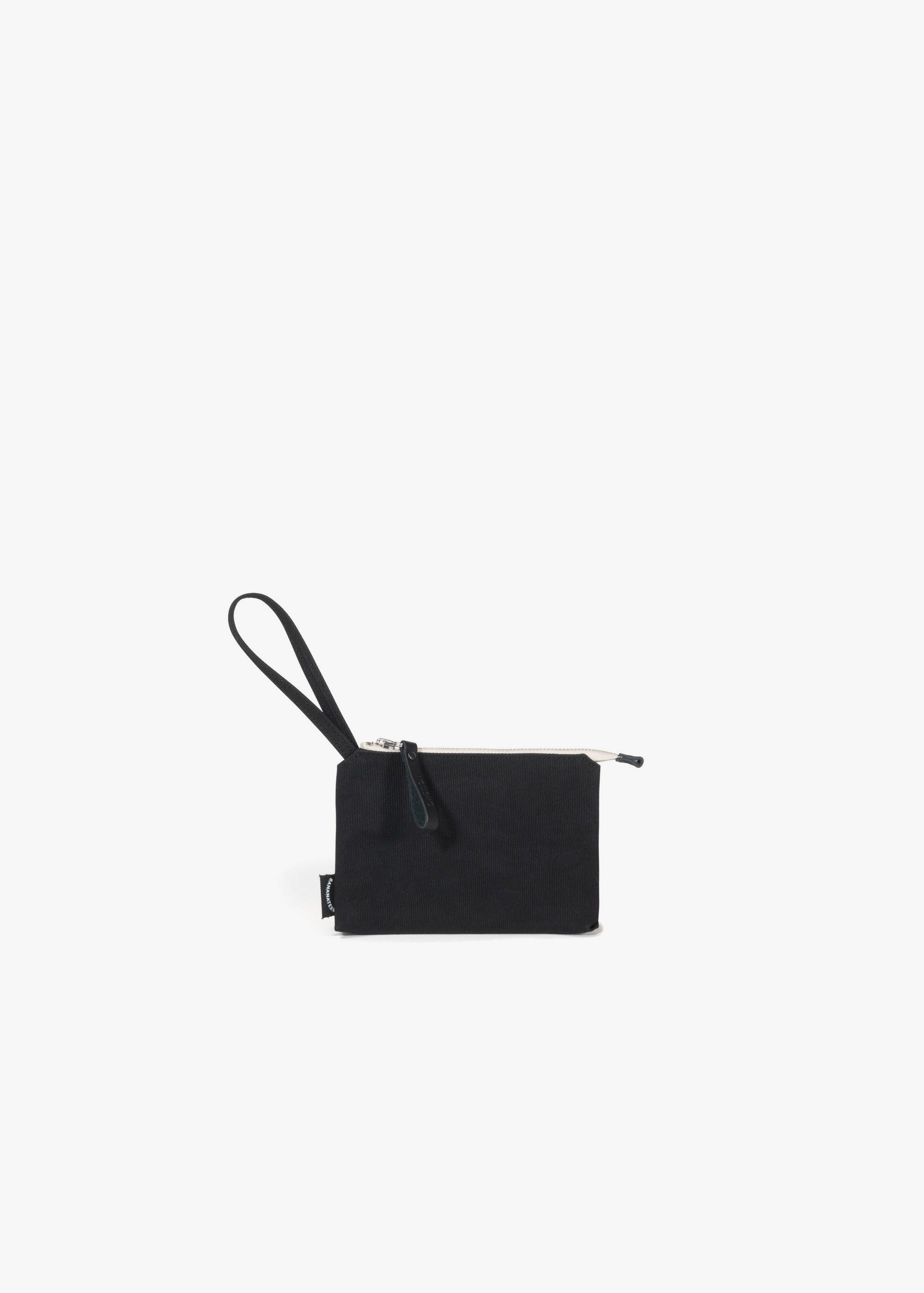 Bananatex Zip Pouch Small – All Black - QWSTION