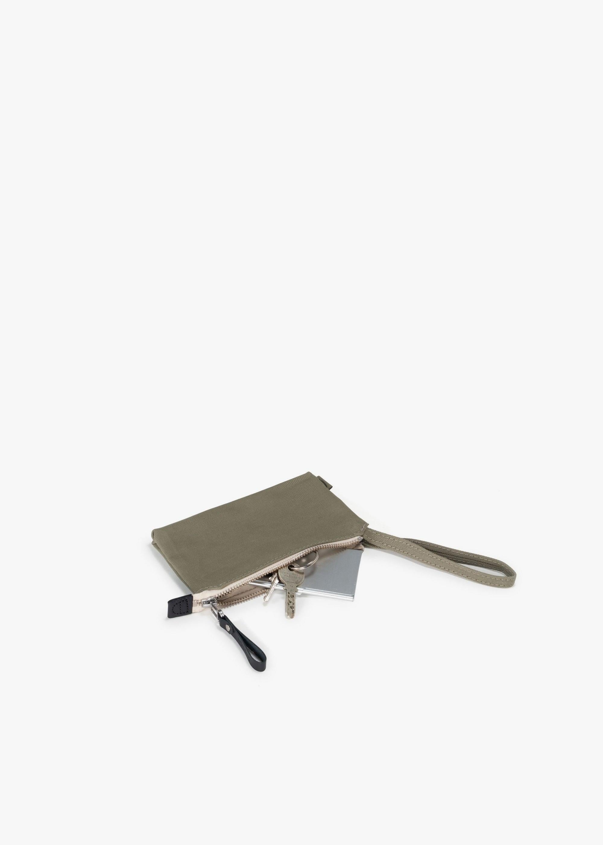 Bananatex Zip Pouch Small – Limestone - QWSTION