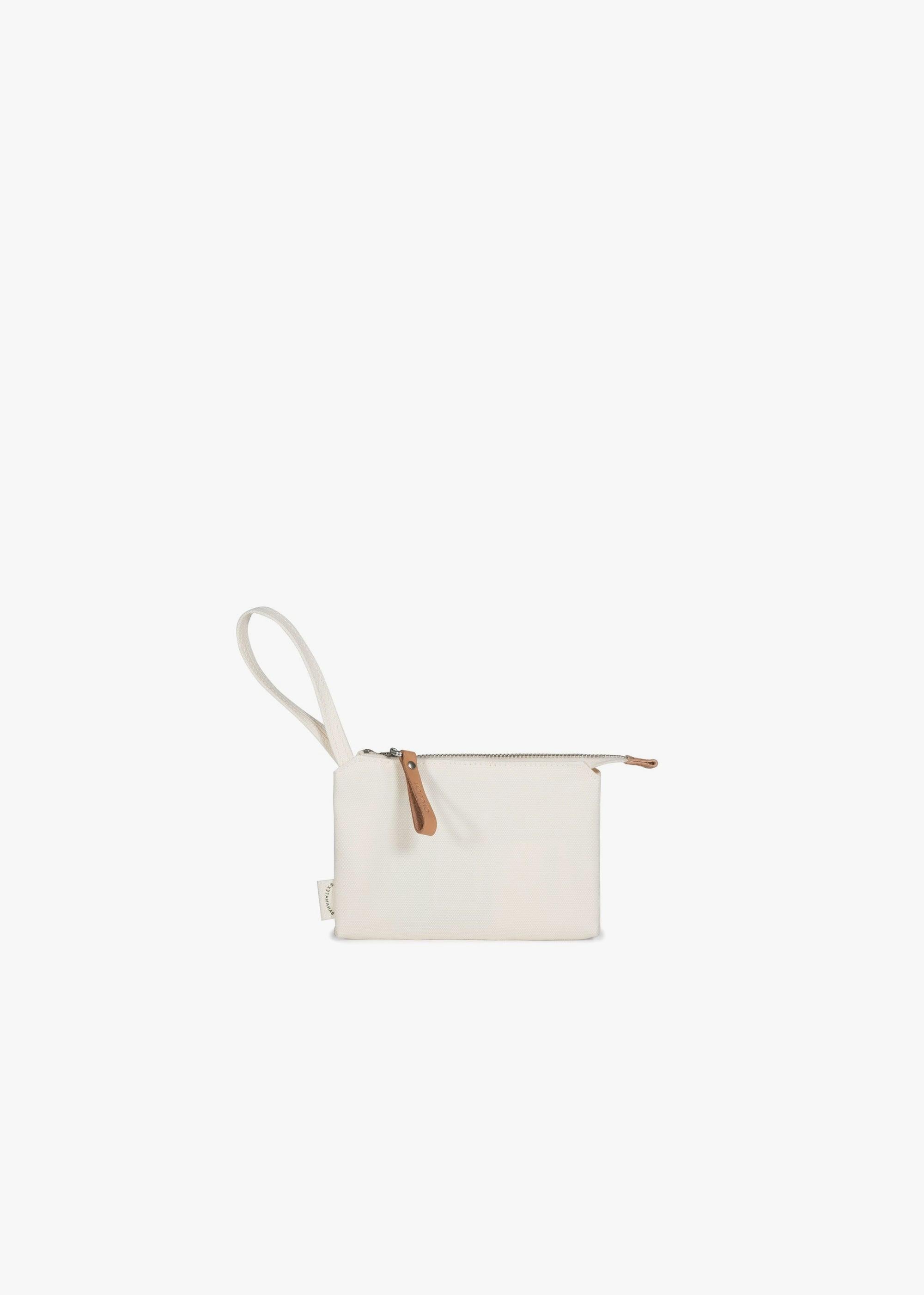 Bananatex Zip Pouch Small – Natural White - QWSTION