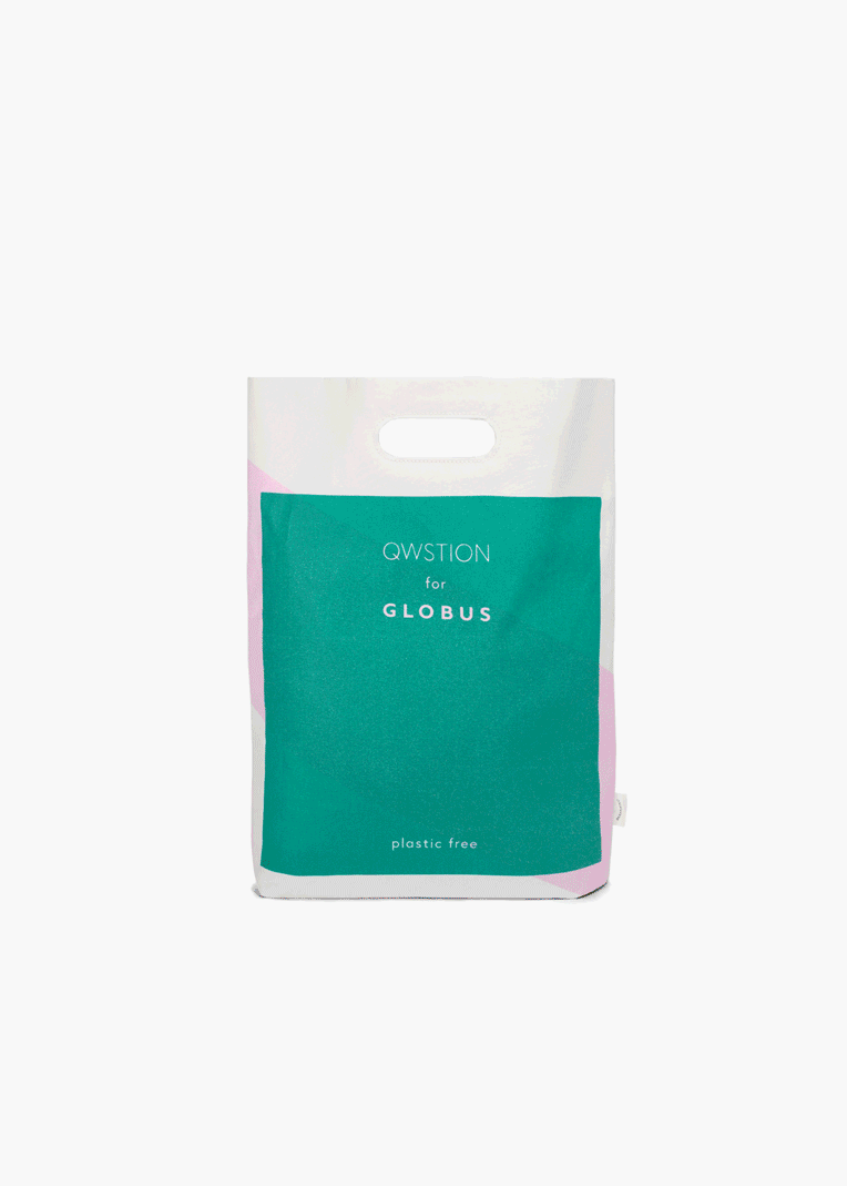 QWSTION for GLOBUS / Limited Edition Bananatex® Shopper – Raspberry Red - QWSTION