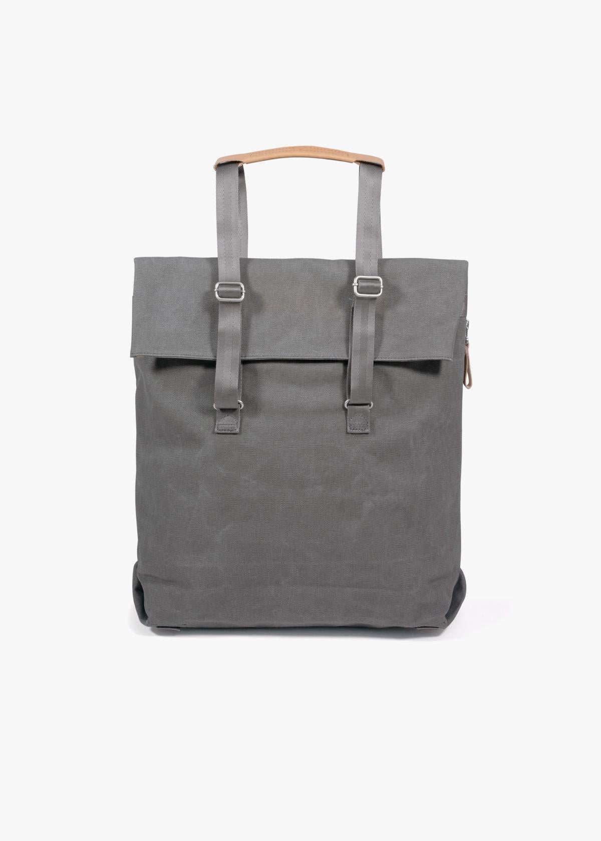 Day Tote (B Quality) – Organic Washed Grey - QWSTION
