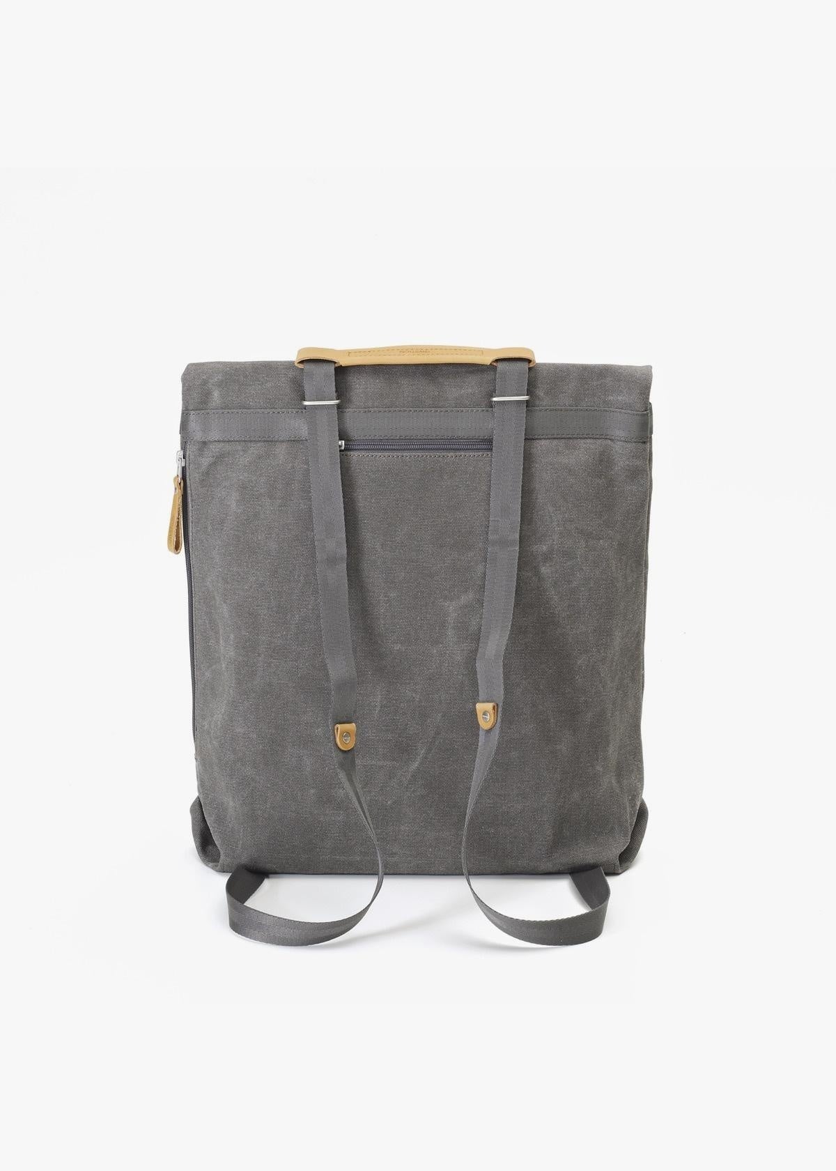 Day Tote (B Quality) – Organic Washed Grey - QWSTION