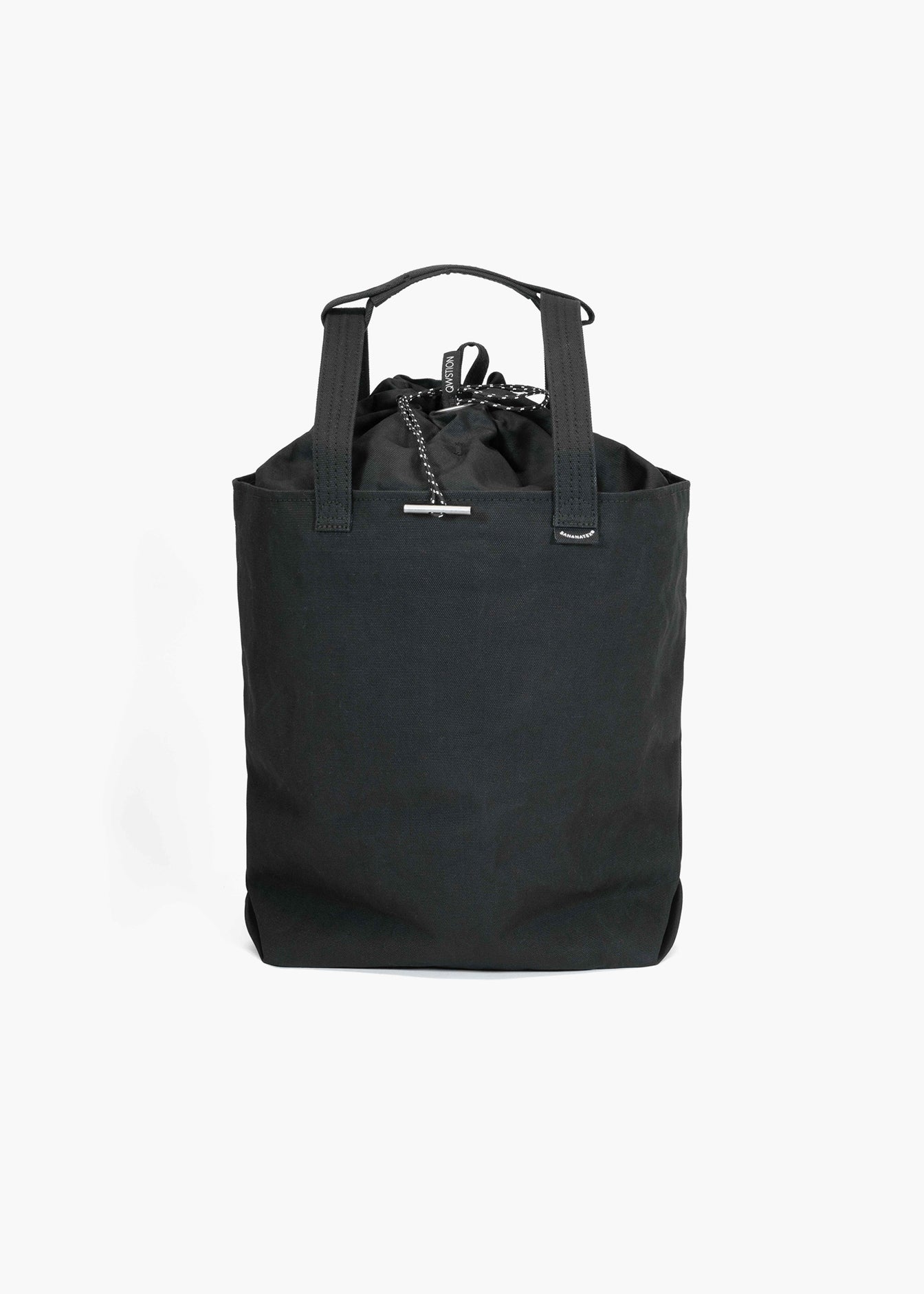 Bananatex® Tote Bag Medium – Black / Black | Bags | QWSTION
