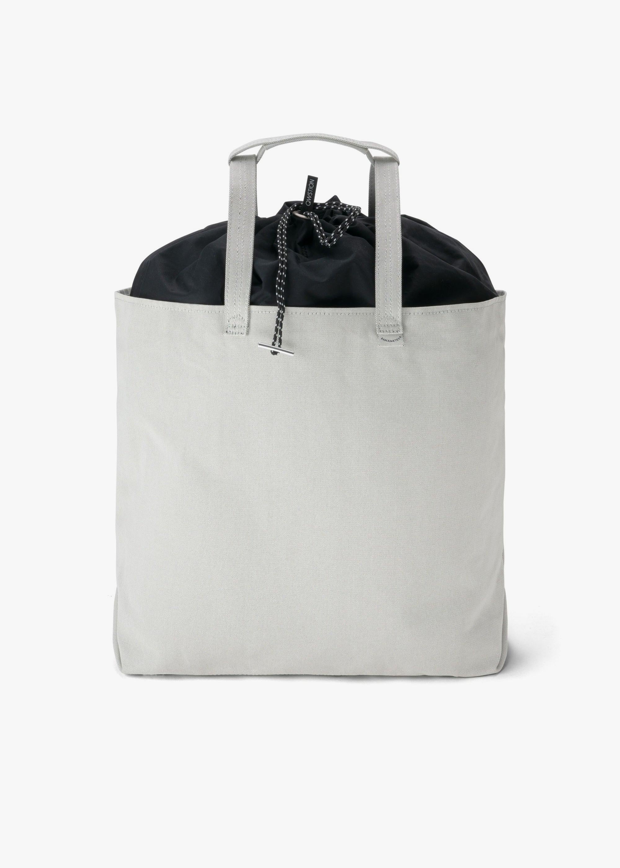 Bananatex Tote Bag XL – Gravel / Raven - QWSTION