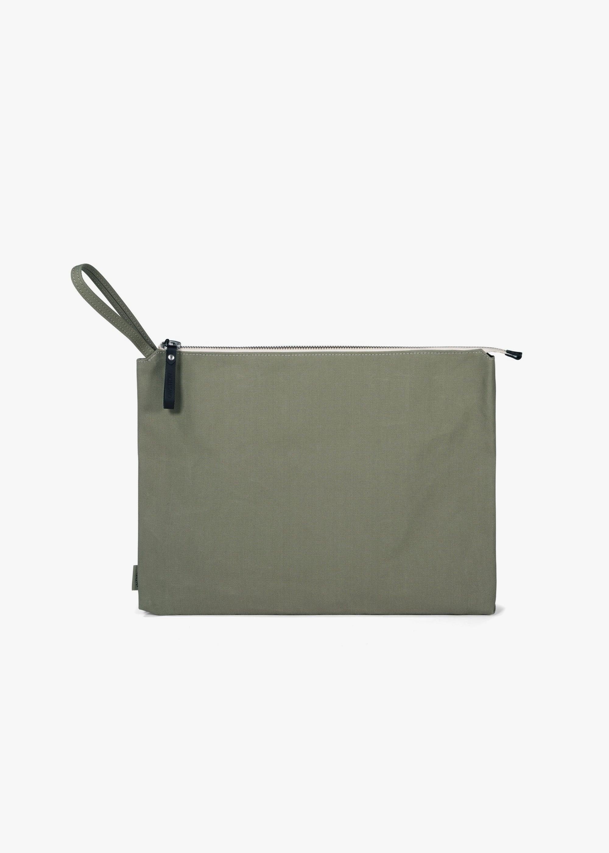 Bananatex Zip Pouch Large – Limestone - QWSTION