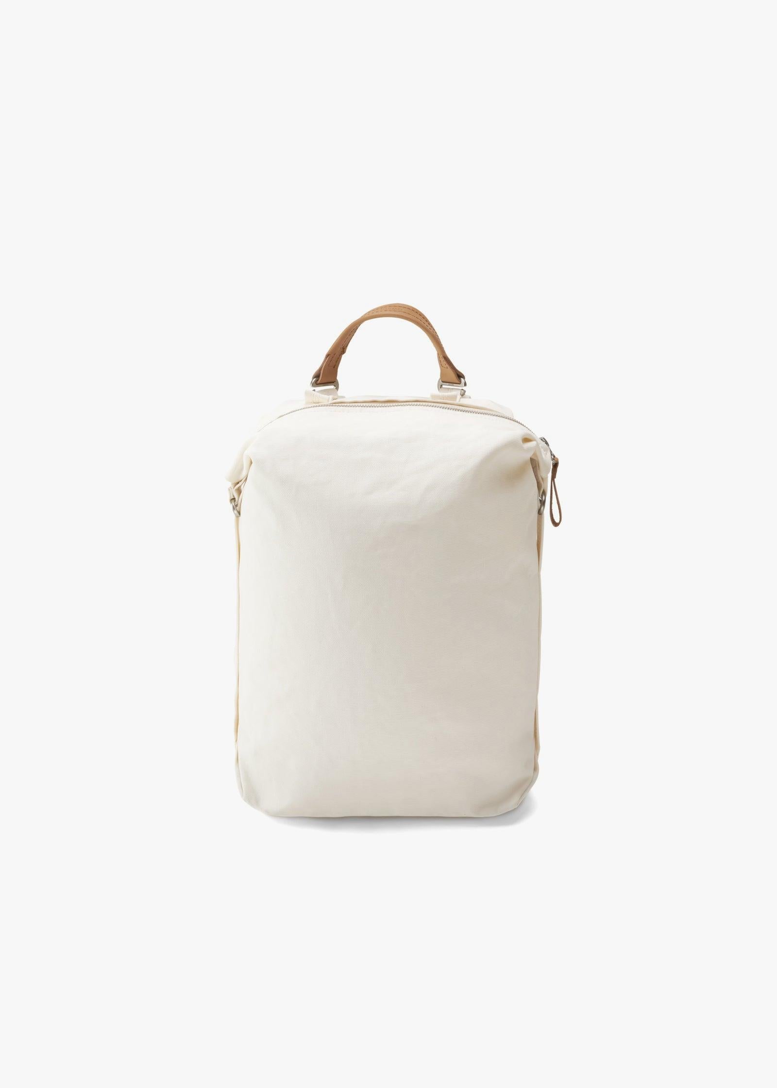 Zip Pack – Natural White | Bags | QWSTION