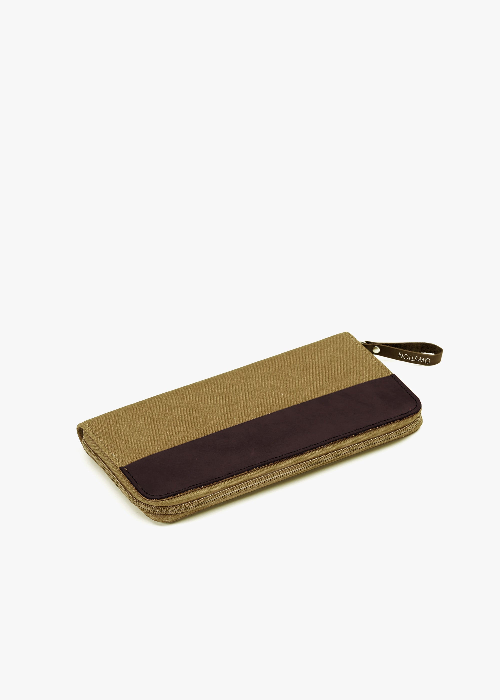 Travel Wallet (B Quality) – Organic Camel - QWSTION