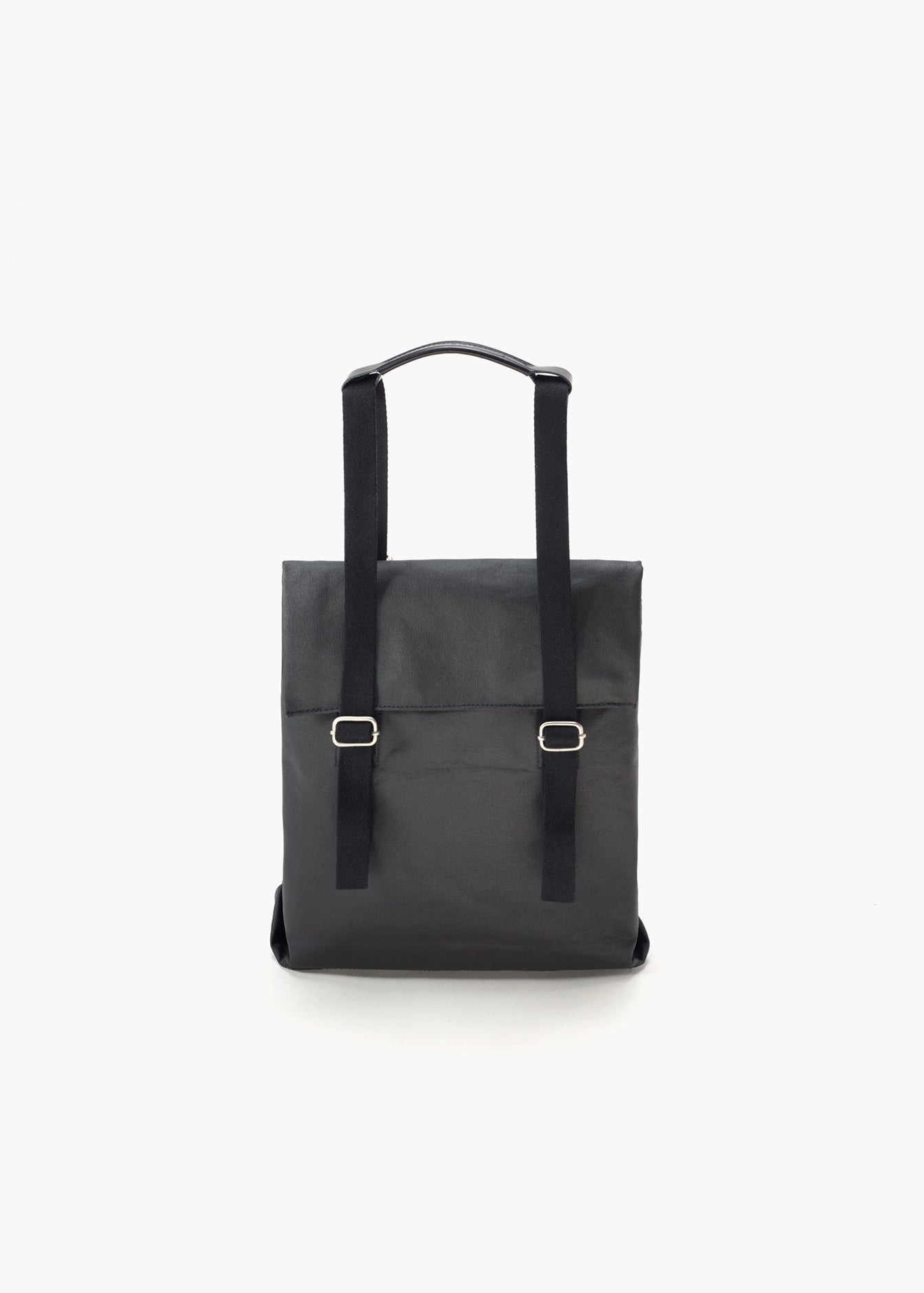 Small Tote – Organic Jet Black - QWSTION