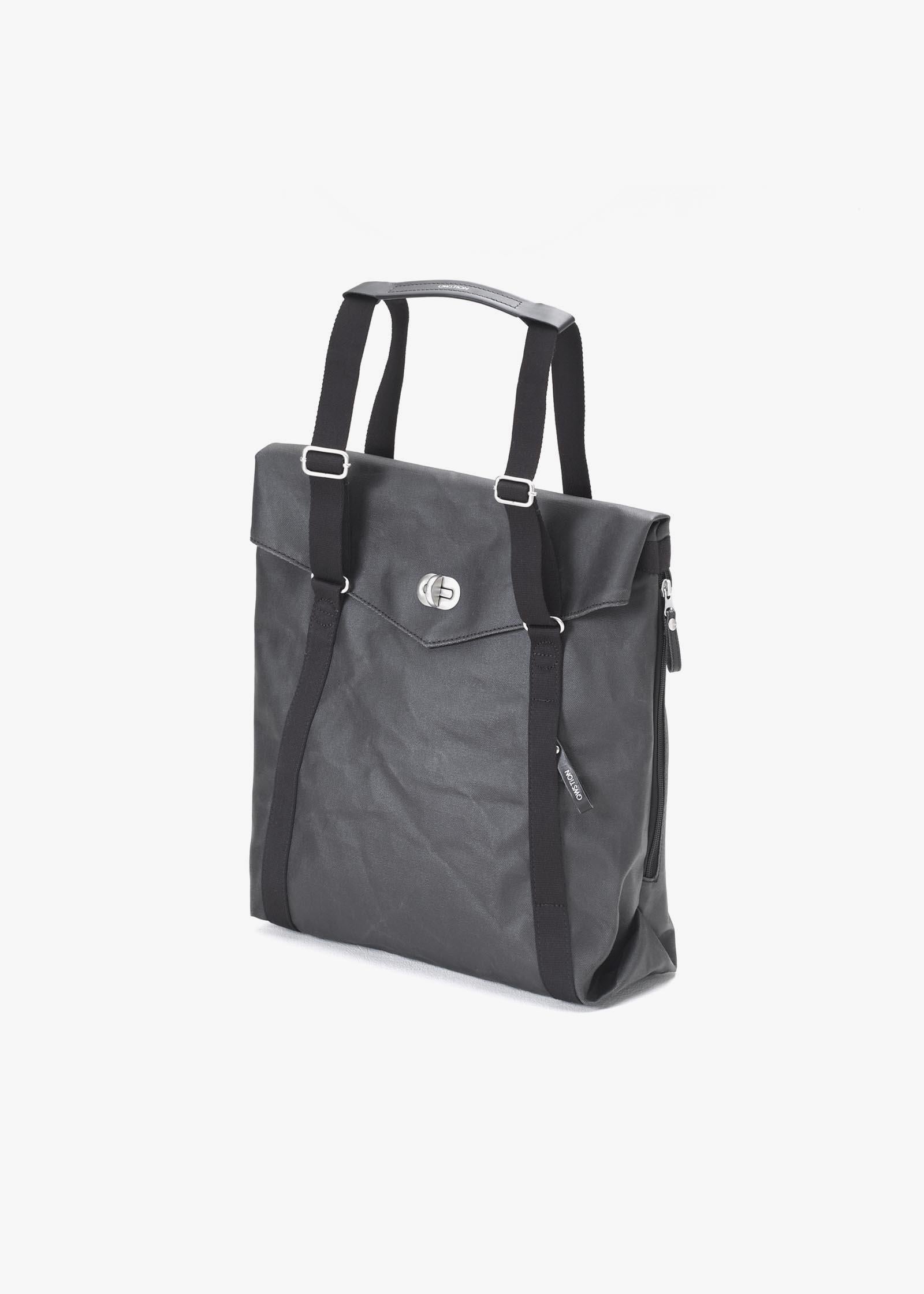 Tote – Organic Jet Black - QWSTION
