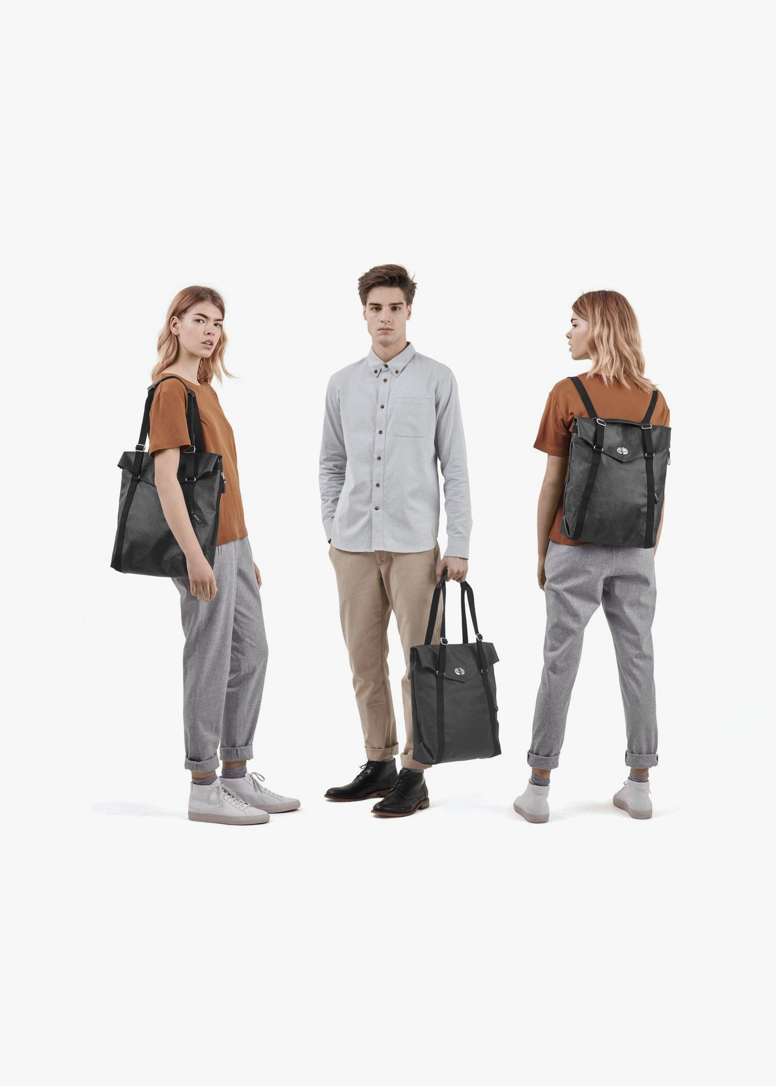 Tote – Organic Jet Black - QWSTION