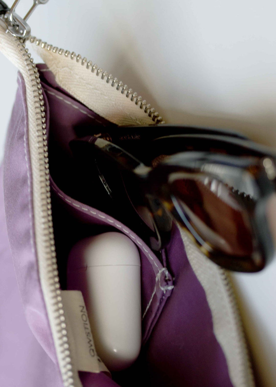 Zip Pouch Medium – Starling - QWSTION