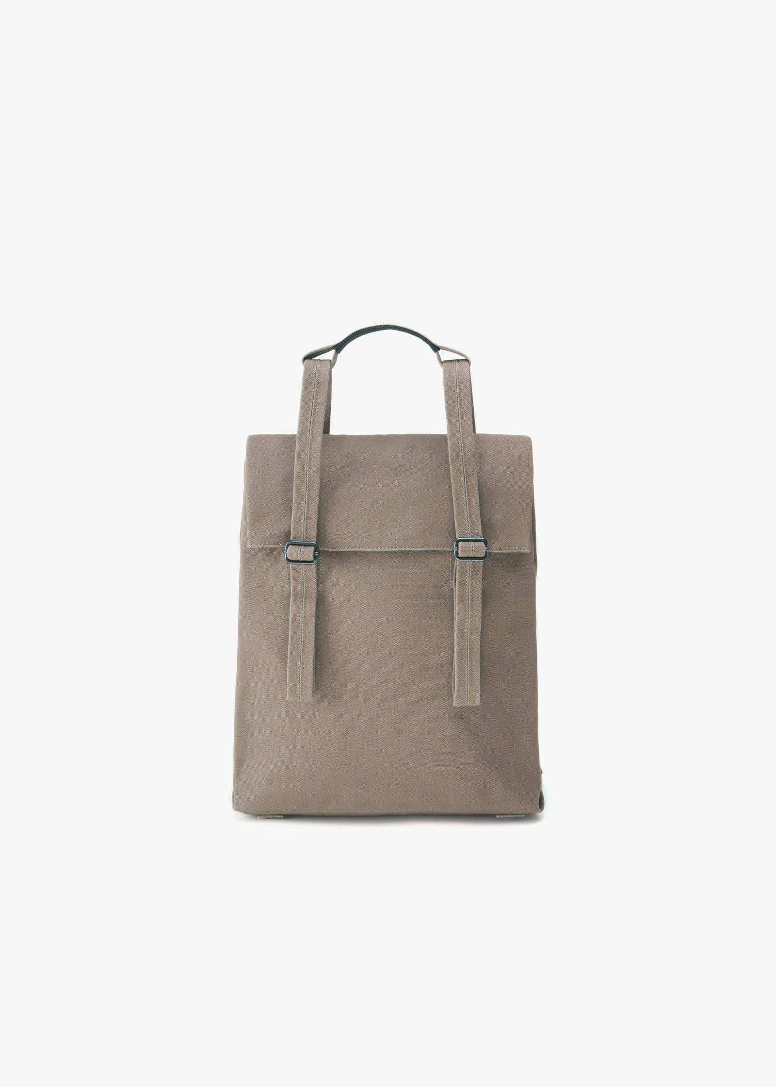 Half Day Tote – Vegan Driftwood - QWSTION