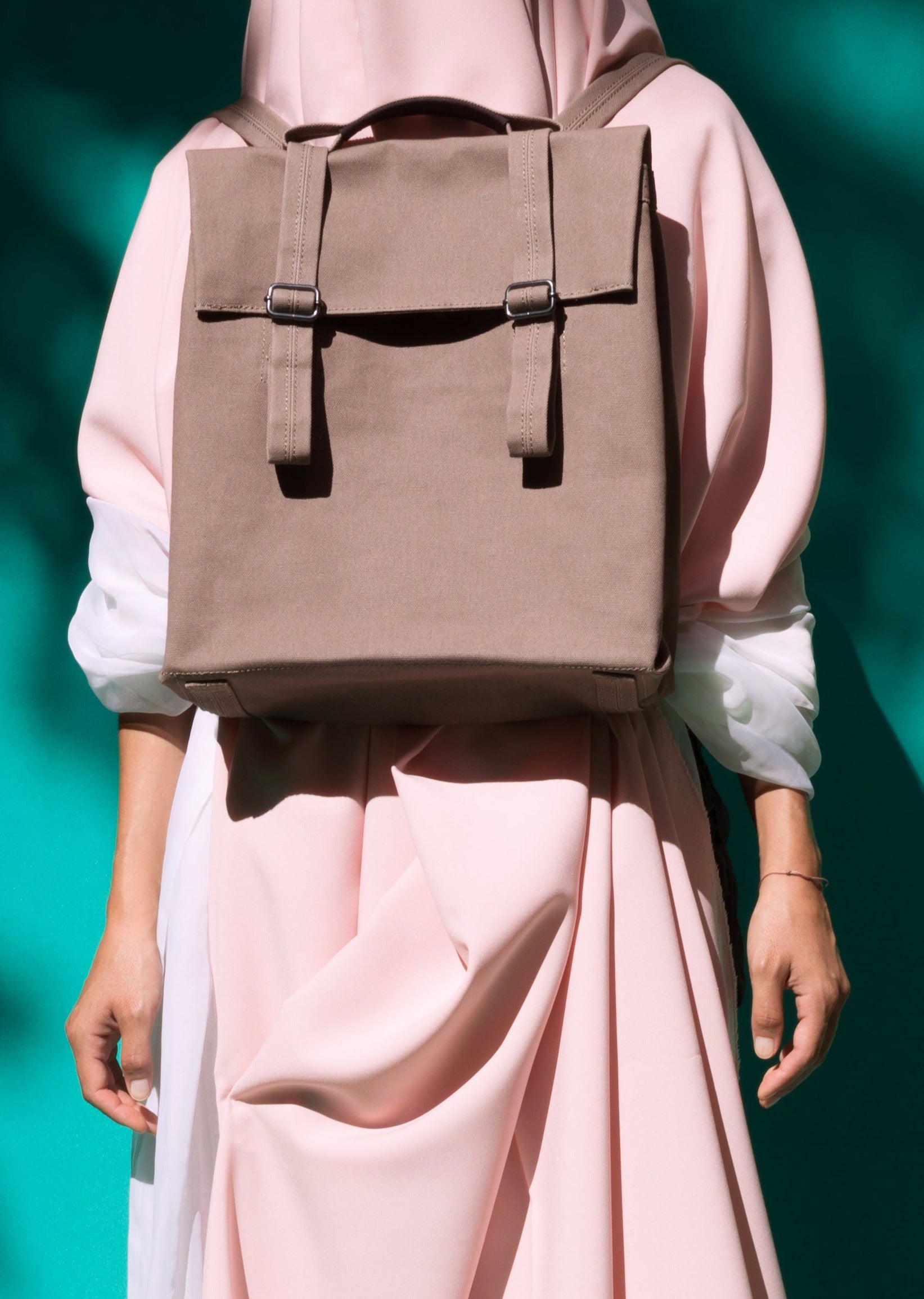 Half Day Tote – Vegan Driftwood - QWSTION