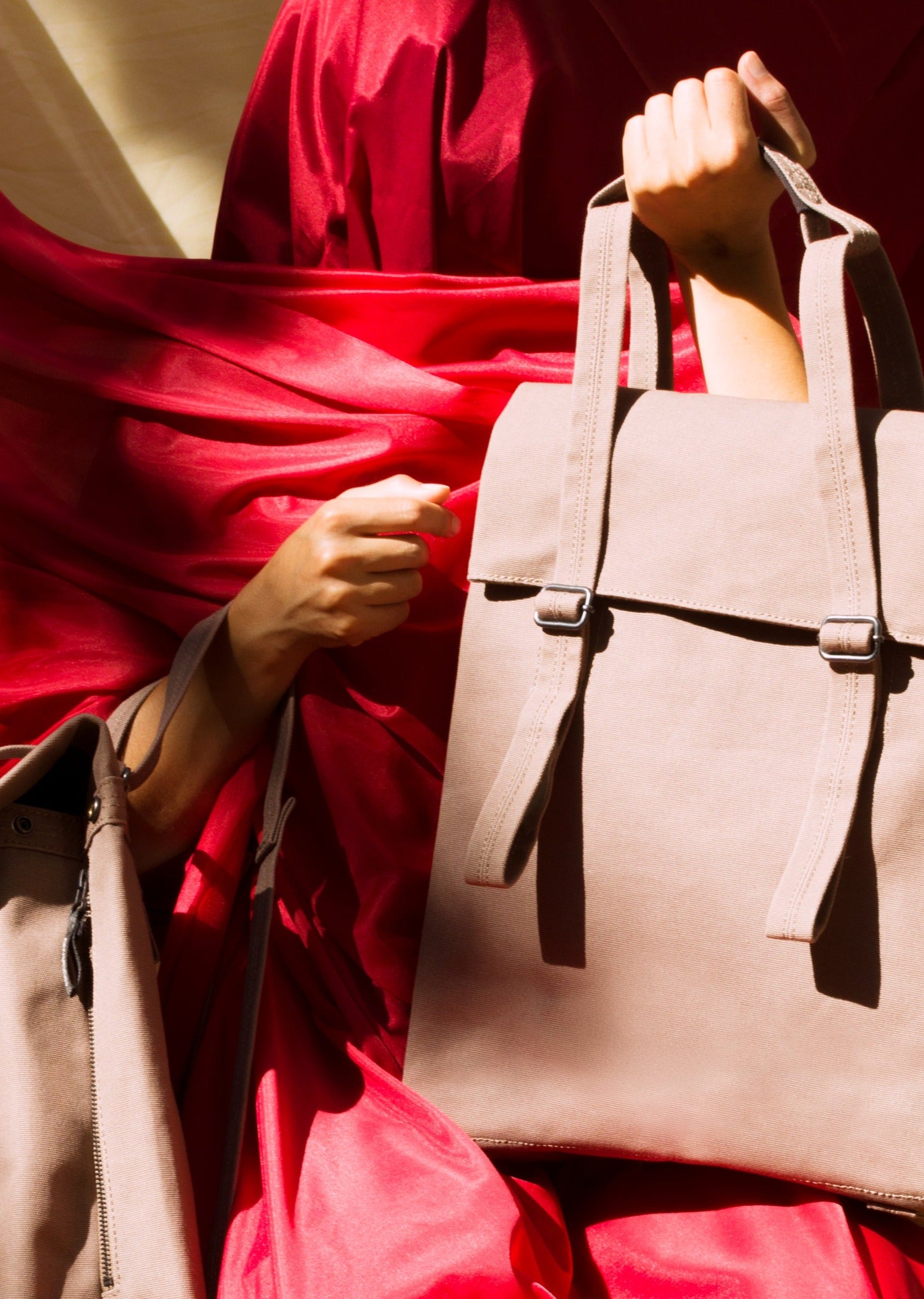 Half Day Tote – Vegan Driftwood - QWSTION