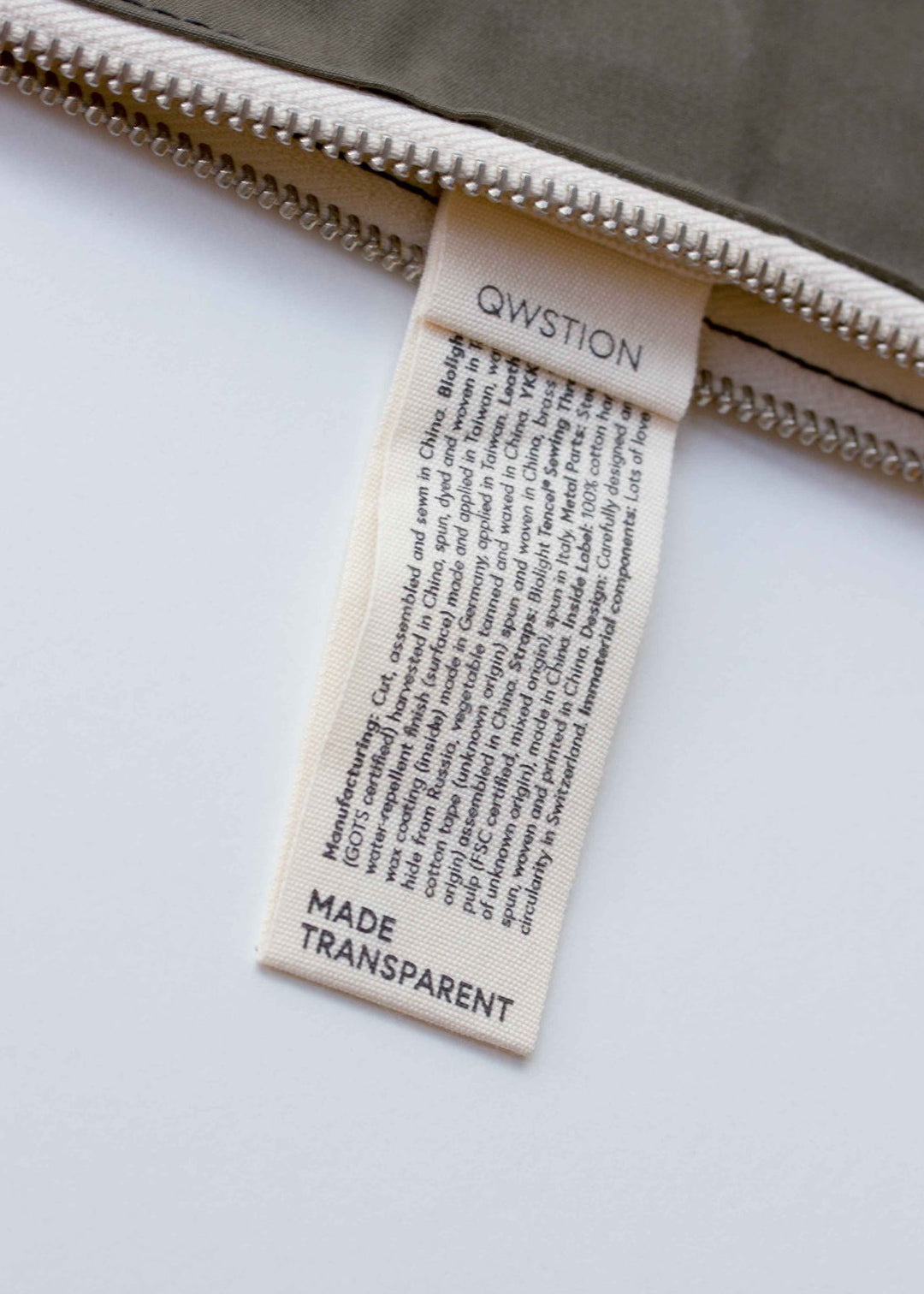 Zip Pouch Large – Woodpecker - QWSTION