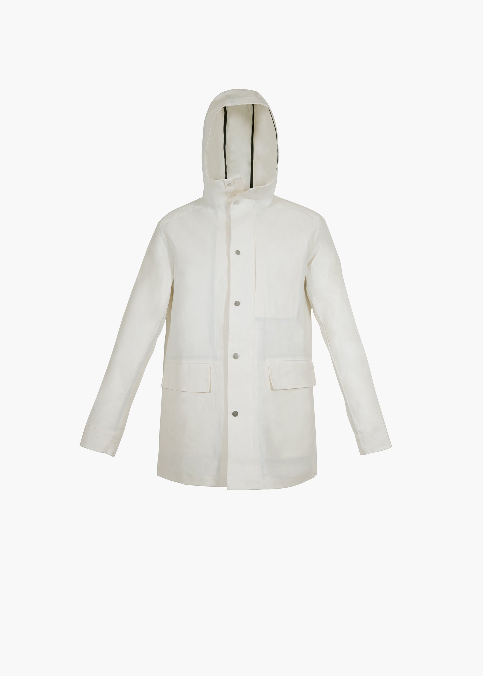 BANANATEX® All Weather Coat – Natural White L | Jackets | QWSTION