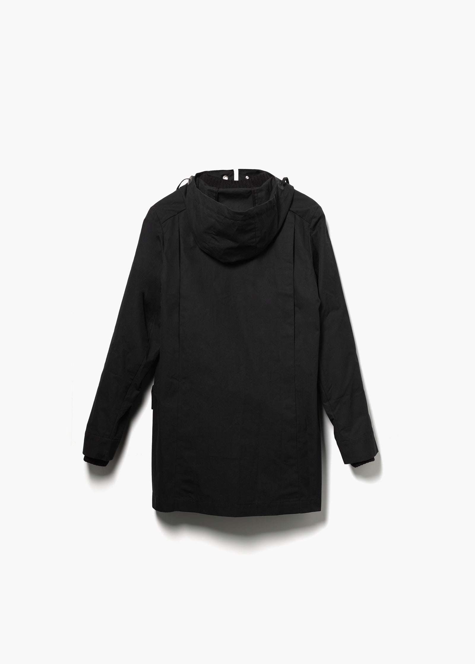 All Weather Coat – Organic Black S - QWSTION