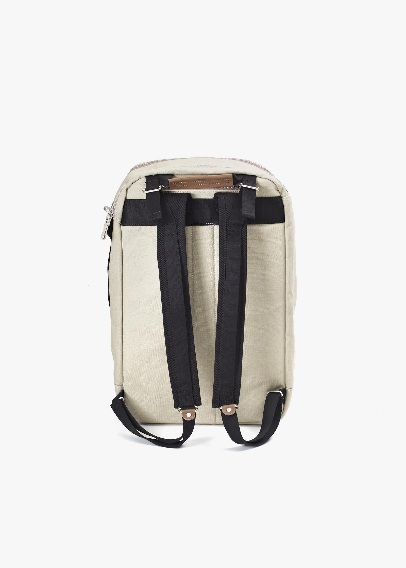 Backpack – Brown Leather Canvas