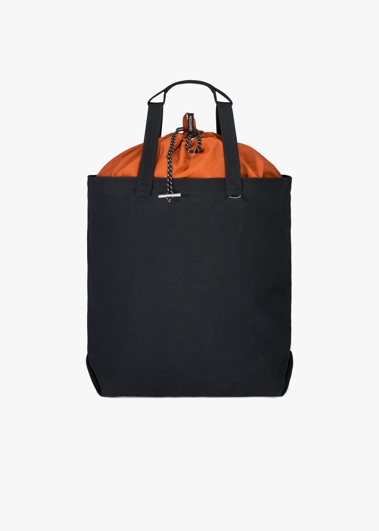 Bananatex Tote Bag Large – All Black / Robin - QWSTION