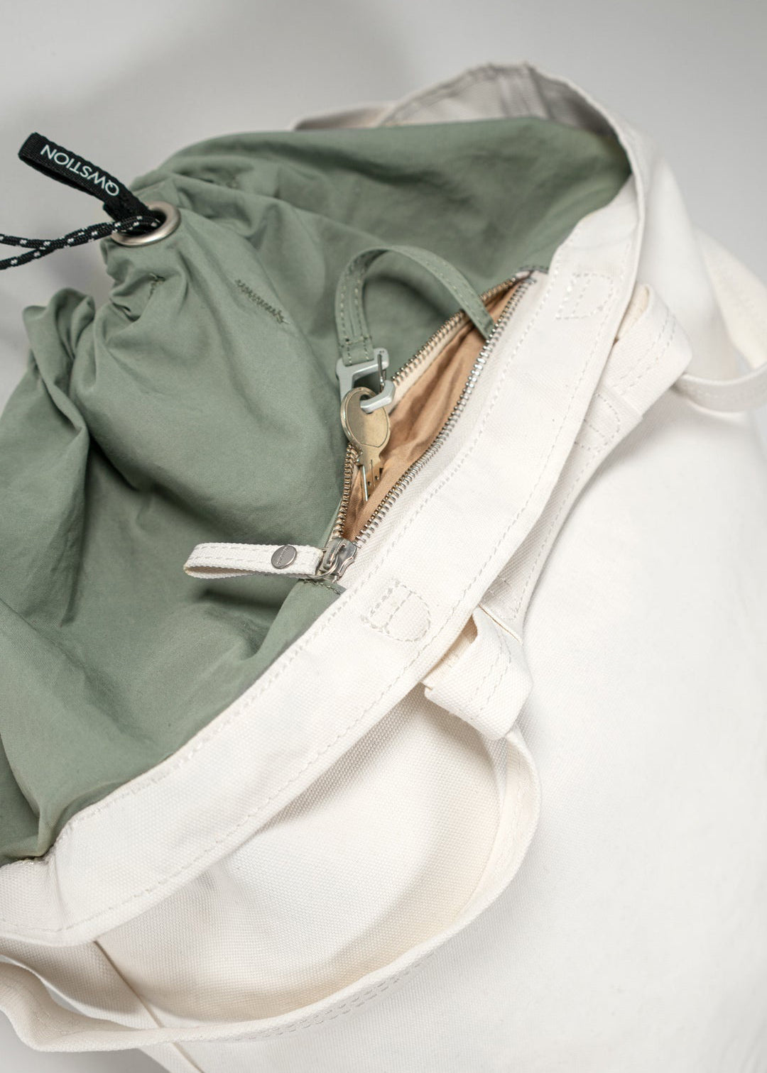 Bananatex Tote Bag Large – Natural White / Heron