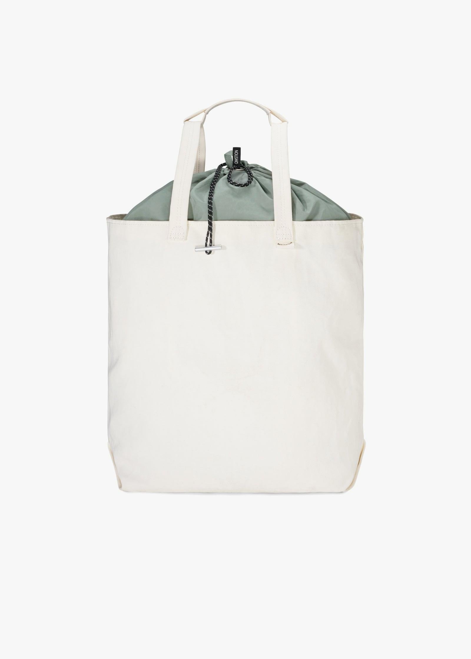 Bananatex Tote Bag Large – Natural White / Heron - QWSTION