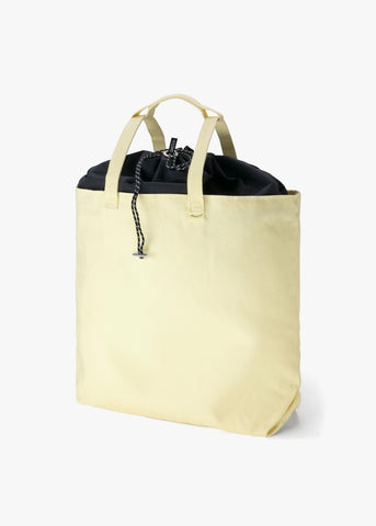 Bananatex Tote Bag XL – Pale Yellow / Raven