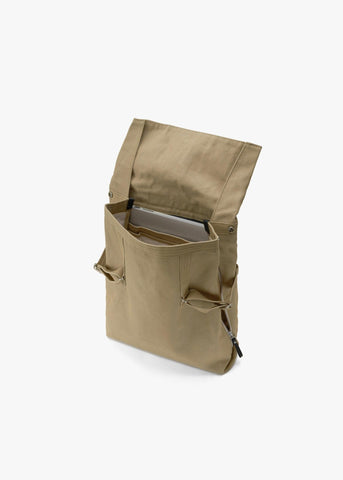 Flap Tote Medium – Sand