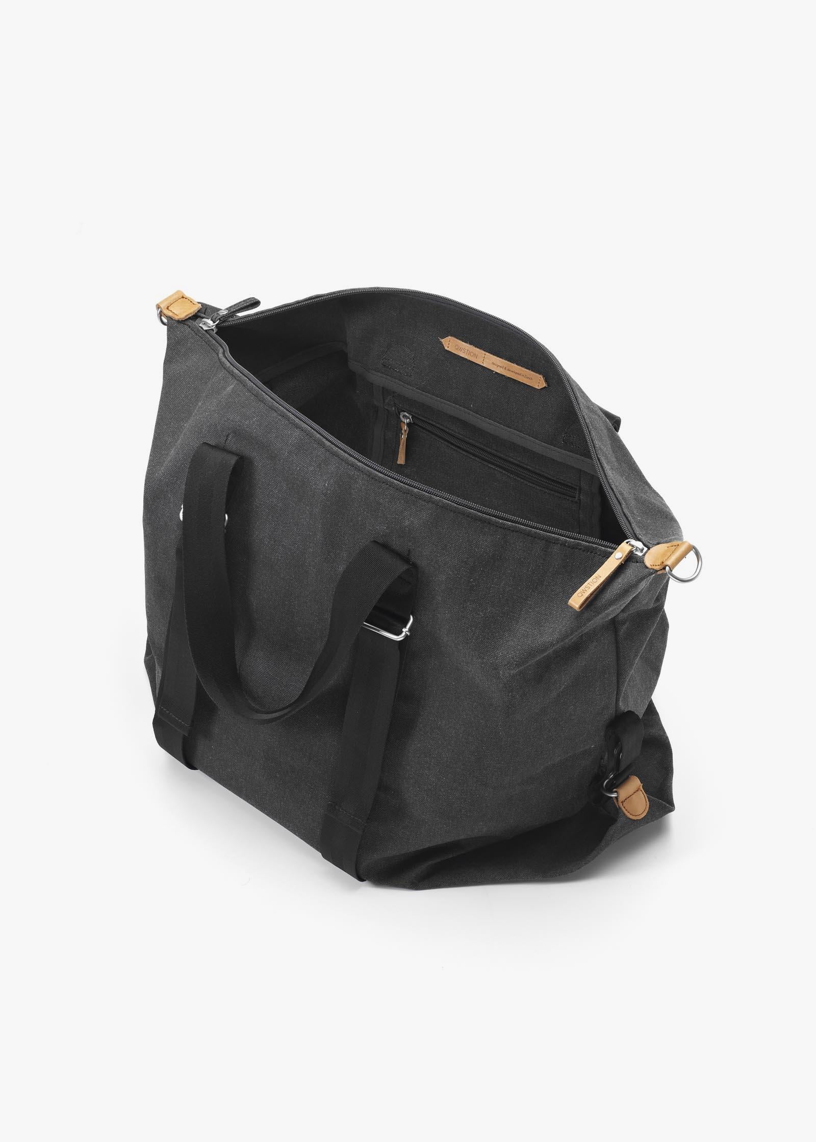 Simple Holdall – Washed Black
