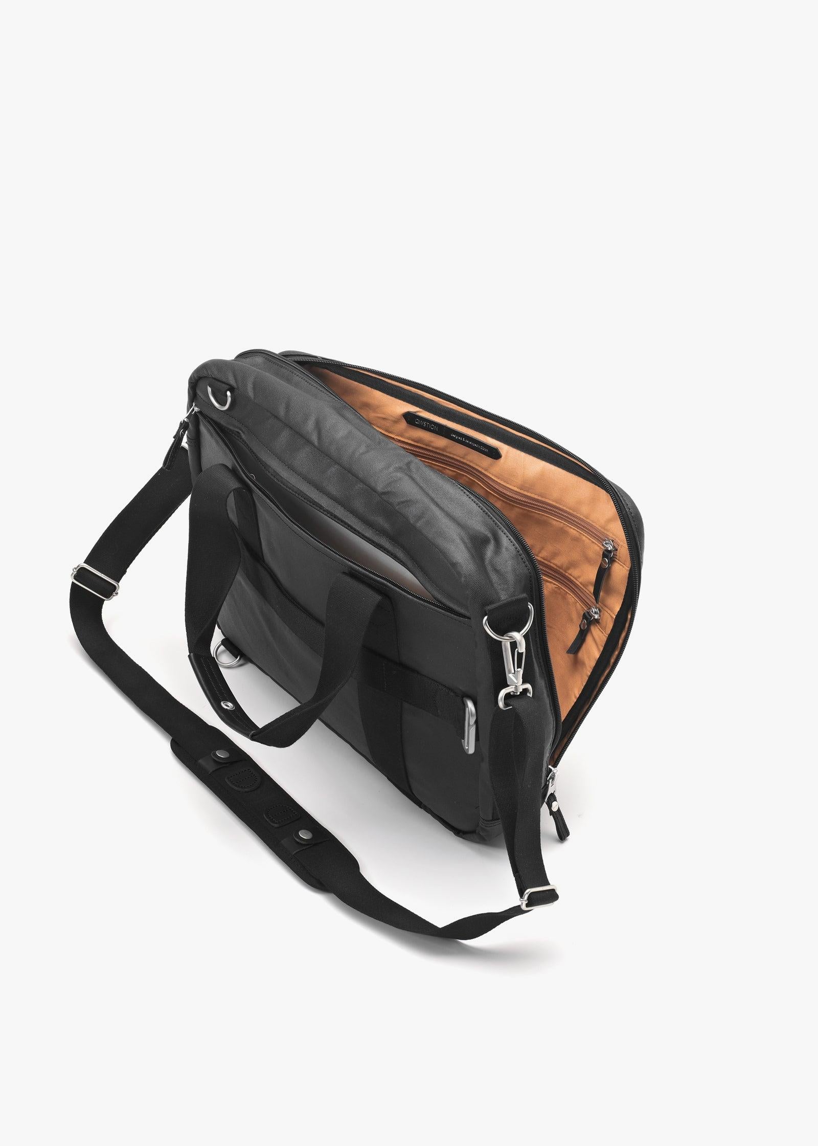 Office Bag – Organic Jet Black