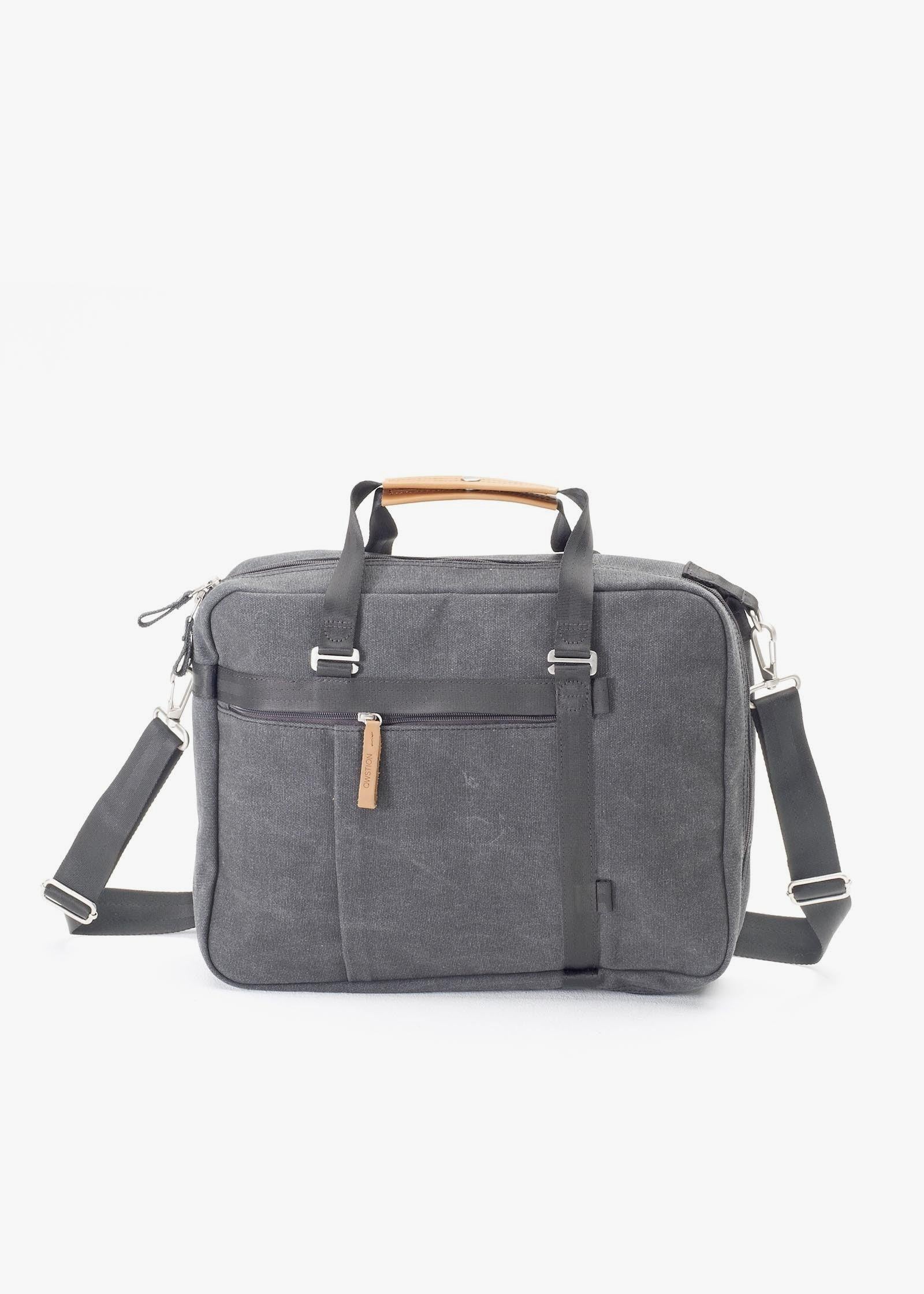 Office Tote – Washed Grey - QWSTION